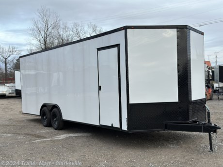 &lt;p&gt;&lt;strong&gt;&lt;em&gt;BRAND NEW 8.5X24 BLACKOUT ENCLOSED CAR HAULER&lt;/em&gt;&lt;/strong&gt;&lt;/p&gt;
&lt;p&gt;&amp;nbsp;&lt;/p&gt;
&lt;p&gt;&lt;strong&gt;&lt;em&gt;GVWR : 9990&lt;/em&gt;&lt;/strong&gt;&lt;/p&gt;
&lt;p&gt;&lt;strong&gt;&lt;em&gt;TRAILER WEIGHT : 3600&lt;/em&gt;&lt;/strong&gt;&lt;/p&gt;
&lt;p&gt;&lt;strong&gt;&lt;em&gt;PAYLOAD : 6390&lt;/em&gt;&lt;/strong&gt;&lt;/p&gt;
&lt;p&gt;&lt;strong&gt;&lt;em&gt;DIMENSIONS : 8.5(W) 24 (L) 7(H)&lt;/em&gt;&lt;/strong&gt;&lt;/p&gt;
&lt;p&gt;&lt;strong&gt;&lt;em&gt;AXLES : 5200LB Dexter EZ-Lube&lt;/em&gt;&lt;/strong&gt;&lt;/p&gt;
&lt;p&gt;&amp;nbsp;&lt;/p&gt;
&lt;p&gt;&amp;nbsp;&lt;/p&gt;
&lt;p&gt;This brand new 8.5x24 is the BEST deal out there!! Equipped with 5200lb Dexter EZ-Lube axles,&amp;nbsp; 4 LED light strips on the interior, and our full Blackout package, (.080 Polycore exterior, additional led running lights, blacked out trim pieces) this trailer has an unbeatable value.&amp;nbsp;&lt;/p&gt;
&lt;p&gt;Backed by our&amp;nbsp;&lt;em&gt;&lt;strong&gt;lifetime warranty&lt;/strong&gt;&lt;/em&gt;, you can work relentlessly with the peace of mind that Trailer-Mart provides!&lt;/p&gt;
&lt;p&gt;&amp;nbsp;&lt;/p&gt;
&lt;p&gt;&lt;em&gt;&lt;strong&gt;LIKE ALL OF OUR UNITS, WE OFFER SUPER LOW MONTHLY PAYMENT OPTIONS TO QUALIFIED BUYERS.&amp;nbsp; NO OTHER DEALER WILL WORK AS HARD AS WE DO TO ENSURE EACH AND EVERY CUSTOMER THE VERY BEST FINANCING OPTIONS AVAILABLE!&amp;nbsp;&amp;nbsp;&lt;/strong&gt;&lt;/em&gt;&lt;/p&gt;
&lt;p&gt;&amp;nbsp;&lt;/p&gt;
&lt;p&gt;&lt;em&gt;&lt;strong&gt;AS AN ALTERNATIVE TO OUR STANDARD FINANCING, WE ALSO OFFER THE NO CREDIT CHECK FINANCING PROGRAM.&amp;nbsp;AKA: RENT TO OWN.&amp;nbsp;&lt;/strong&gt;&lt;/em&gt;&lt;/p&gt;
&lt;p&gt;&lt;em&gt;&lt;strong&gt;(To participating states)&lt;/strong&gt;&lt;/em&gt;&lt;/p&gt;
&lt;p&gt;&amp;nbsp;&lt;/p&gt;