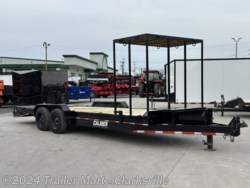 Used 2023 Caliber 24&apos; 16k Skid Steer Step Deck Trailer available in Clarksville, Tennessee
