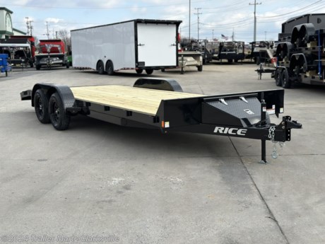 &lt;p&gt;&lt;strong&gt;&lt;em&gt;RICE 20&#39; MAGNUM CAR HAULER&lt;/em&gt;&lt;/strong&gt;&lt;/p&gt;
&lt;p&gt;&amp;nbsp;&lt;/p&gt;
&lt;p&gt;GVWR : 7,000 lbs&lt;/p&gt;
&lt;p&gt;Trailer Weight : 2325 lbs&lt;/p&gt;
&lt;p&gt;Payload Capacity : 4675 lbs&lt;/p&gt;
&lt;p&gt;Dimensions : 82&#39;x20ft&amp;nbsp;&lt;/p&gt;
&lt;p&gt;Axles : 3500lb Dexter EZ-Lube Electric Brake Axles&lt;/p&gt;
&lt;p&gt;&amp;nbsp;&lt;/p&gt;
&lt;p&gt;&amp;nbsp;&lt;/p&gt;
&lt;p&gt;This Rice 20ft car hauler offer premium quality at a bargain price! With a fully powder coated frame, locking toolbox, and a adjustable front hitch, this trailer is the perfect companion for your next project car! Backed by our &lt;em&gt;&lt;strong&gt;lifetime warranty&lt;/strong&gt;&lt;/em&gt;, you can work relentlessly with the peace of mind that Trailer-Mart provides!&lt;/p&gt;
&lt;p&gt;&amp;nbsp;&lt;/p&gt;
&lt;p&gt;&lt;em&gt;&lt;strong&gt;LIKE ALL OF OUR UNITS, WE OFFER SUPER LOW MONTHLY PAYMENT OPTIONS TO QUALIFIED BUYERS.&amp;nbsp; NO OTHER DEALER WILL WORK AS HARD AS WE DO TO ENSURE EACH AND EVERY CUSTOMER THE VERY BEST FINANCING OPTIONS AVAILABLE!&amp;nbsp;&amp;nbsp;&lt;/strong&gt;&lt;/em&gt;&lt;/p&gt;
&lt;p&gt;&amp;nbsp;&lt;/p&gt;
&lt;p&gt;&lt;em&gt;&lt;strong&gt;AS AN ALTERNATIVE TO OUR STANDARD FINANCING, WE ALSO OFFER THE NO CREDIT CHECK FINANCING PROGRAM.&amp;nbsp;AKA: RENT TO OWN.&amp;nbsp;&lt;/strong&gt;&lt;/em&gt;&lt;/p&gt;
&lt;p&gt;&lt;em&gt;&lt;strong&gt;(To participating states)&lt;/strong&gt;&lt;/em&gt;&lt;/p&gt;