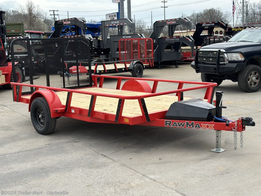 New 2024 RawMaxx 7x12 UTX Utility Trailer available in Clarksville, Tennessee