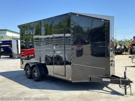 &lt;p&gt;&lt;strong&gt;Brand New SEED CARGO Trailers&lt;/strong&gt;&lt;/p&gt;
&lt;p&gt;&lt;strong&gt;Features:&lt;/strong&gt;&lt;/p&gt;
&lt;ul&gt;
&lt;li&gt;High Ceiling at 7.3 Ft&lt;/li&gt;
&lt;li&gt;Side door+ Ramp&amp;nbsp;&lt;/li&gt;
&lt;li&gt;Policor- Charcoal&lt;/li&gt;
&lt;li&gt;Blackout Package&lt;/li&gt;
&lt;li&gt;16&quot; All Around&lt;/li&gt;
&lt;li&gt;Tube Floor&lt;/li&gt;
&lt;li&gt;Extended Tongue&lt;/li&gt;
&lt;li&gt;LED interior Lights&lt;/li&gt;
&lt;li&gt;Slanted V-Nose&lt;/li&gt;
&lt;li&gt;Race wing with load lights&lt;/li&gt;
&lt;li&gt;Aluminum Mag Wheels&lt;/li&gt;
&lt;li&gt;LED Exterior Lights&lt;/li&gt;
&lt;li&gt;GVWR: 7,000 lbs&lt;/li&gt;
&lt;li&gt;Shipping Weight: 1995 lbs&lt;/li&gt;
&lt;/ul&gt;
&lt;p&gt;Backed by our&amp;nbsp;&lt;em&gt;&lt;strong&gt;lifetime warranty&lt;/strong&gt;&lt;/em&gt;, you can work relentlessly with the peace of mind that Trailer-Mart provides!&lt;/p&gt;
&lt;p&gt;&amp;nbsp;&lt;/p&gt;
&lt;p&gt;&lt;em&gt;&lt;strong&gt;LIKE ALL OF OUR UNITS, WE OFFER SUPER LOW MONTHLY PAYMENT OPTIONS TO QUALIFIED BUYERS.&amp;nbsp; NO OTHER DEALER WILL WORK AS HARD AS WE DO TO ENSURE EACH AND EVERY CUSTOMER THE VERY BEST FINANCING OPTIONS AVAILABLE!&amp;nbsp;&amp;nbsp;&lt;/strong&gt;&lt;/em&gt;&lt;/p&gt;
&lt;p&gt;&amp;nbsp;&lt;/p&gt;
&lt;p&gt;&lt;em&gt;&lt;strong&gt;AS AN ALTERNATIVE TO OUR STANDARD FINANCING, WE ALSO OFFER THE NO CREDIT CHECK FINANCING PROGRAM.&amp;nbsp;AKA: RENT TO OWN.&amp;nbsp;&lt;/strong&gt;&lt;/em&gt;&lt;/p&gt;
&lt;p&gt;&lt;em&gt;&lt;strong&gt;(To participating states)&lt;/strong&gt;&lt;/em&gt;&lt;/p&gt;