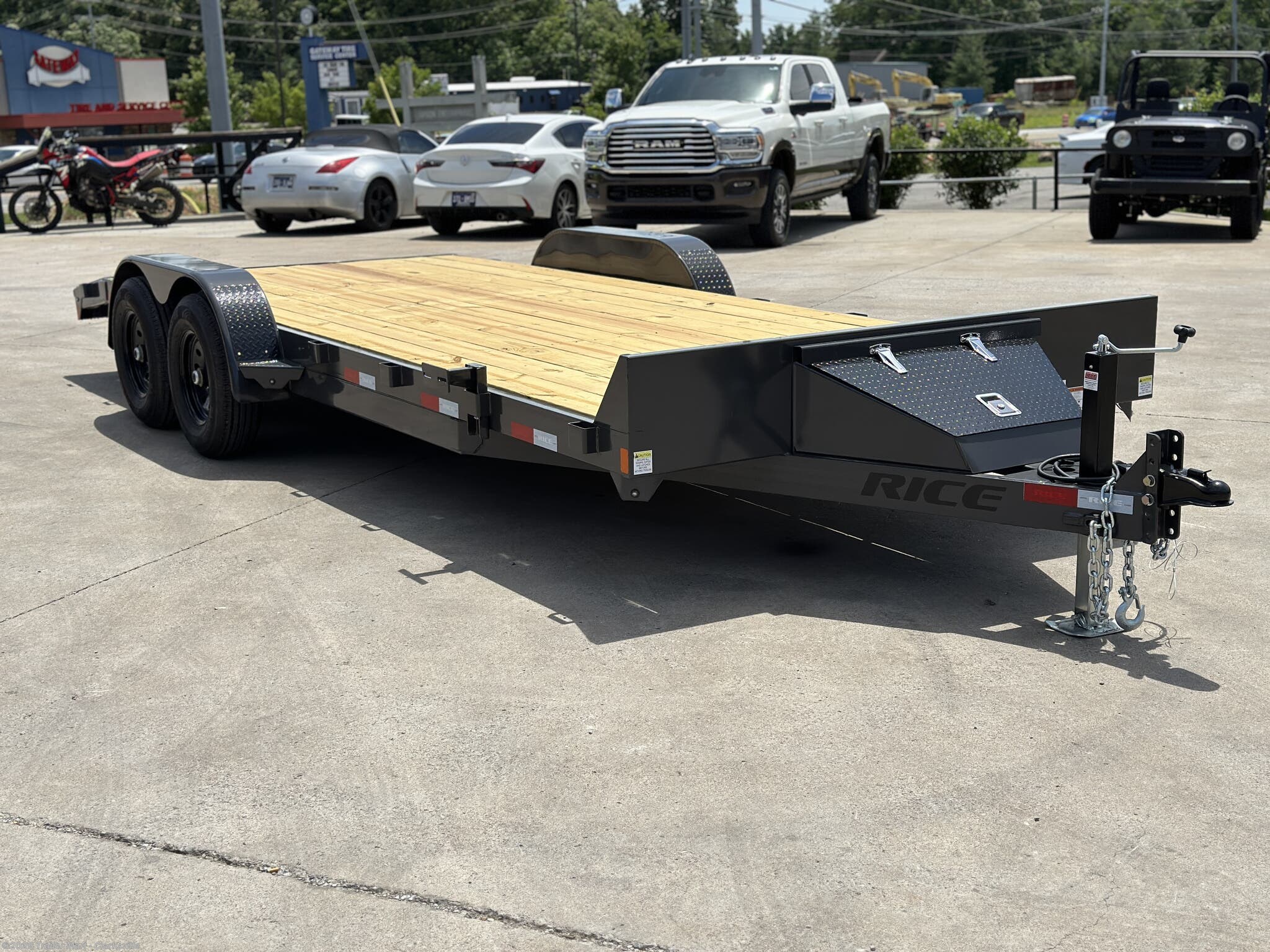 2025 Rice Trailers 9.9k Magnum Car Hauler