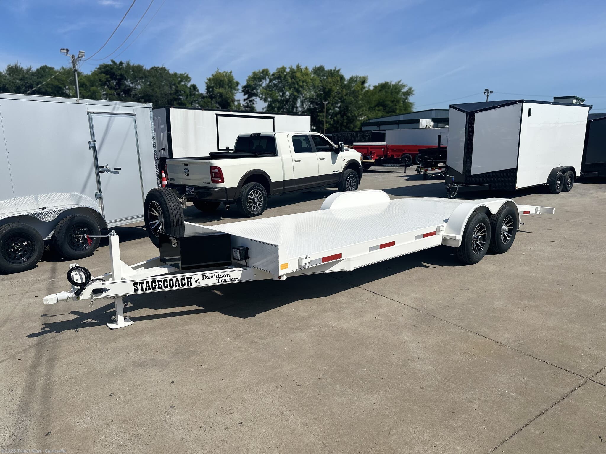 2025 Davidson Trailers 20' Steel Deck 10K Car Hauler
