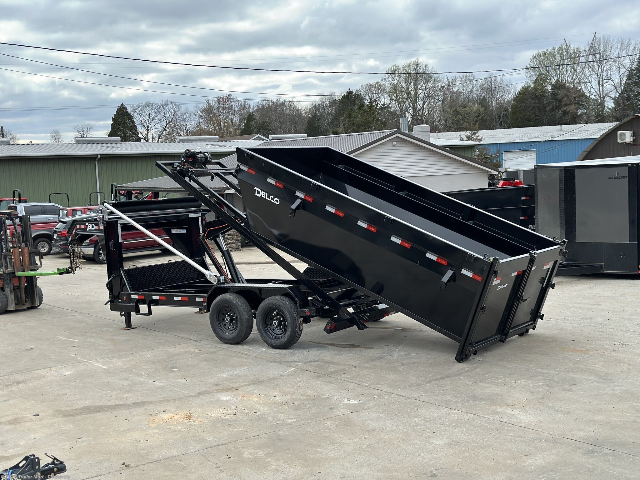 New 2023 Delco 14&apos; Roll Off Trailer available in Clarksville, Tennessee