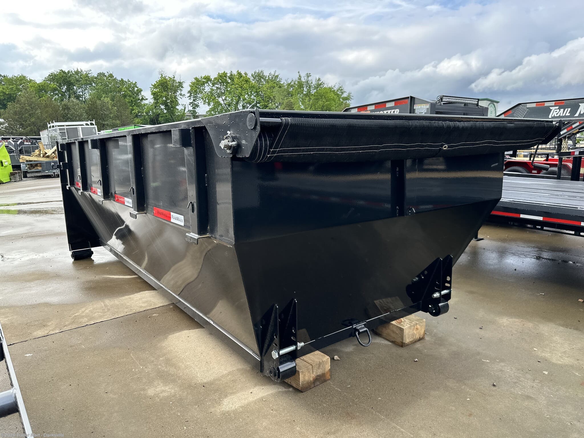 2024 RawMaxx RDX-14' - New Roll-Off Trailer for sale by Trailer Mart - Clarksville in Clarksville, Tennessee