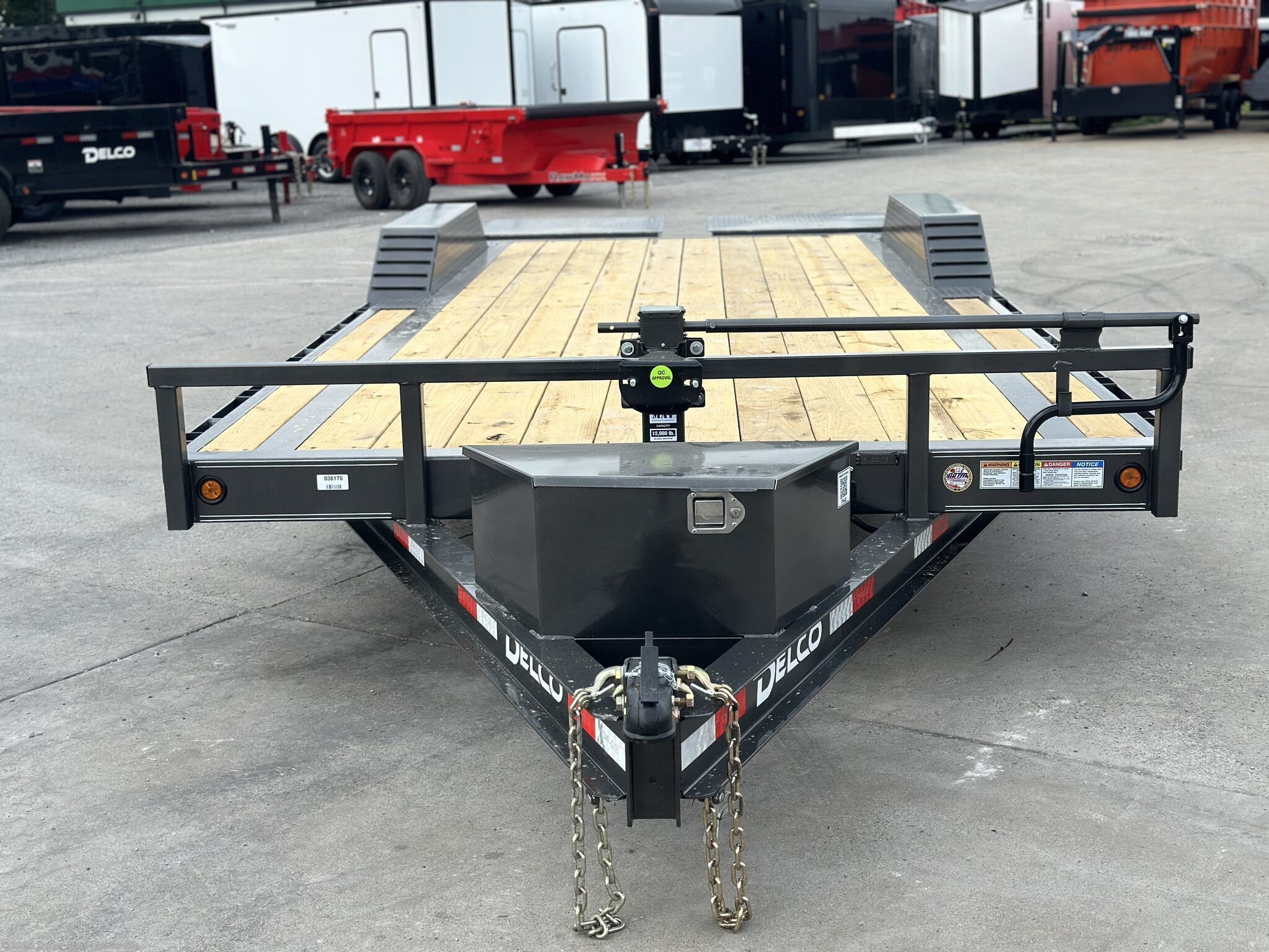 2024 Delco C7 22&apos; Drive-Over Equipment Trailer - New Equipment Trailer for sale by Trailer Mart - Clarksville in Clarksville, Tennessee