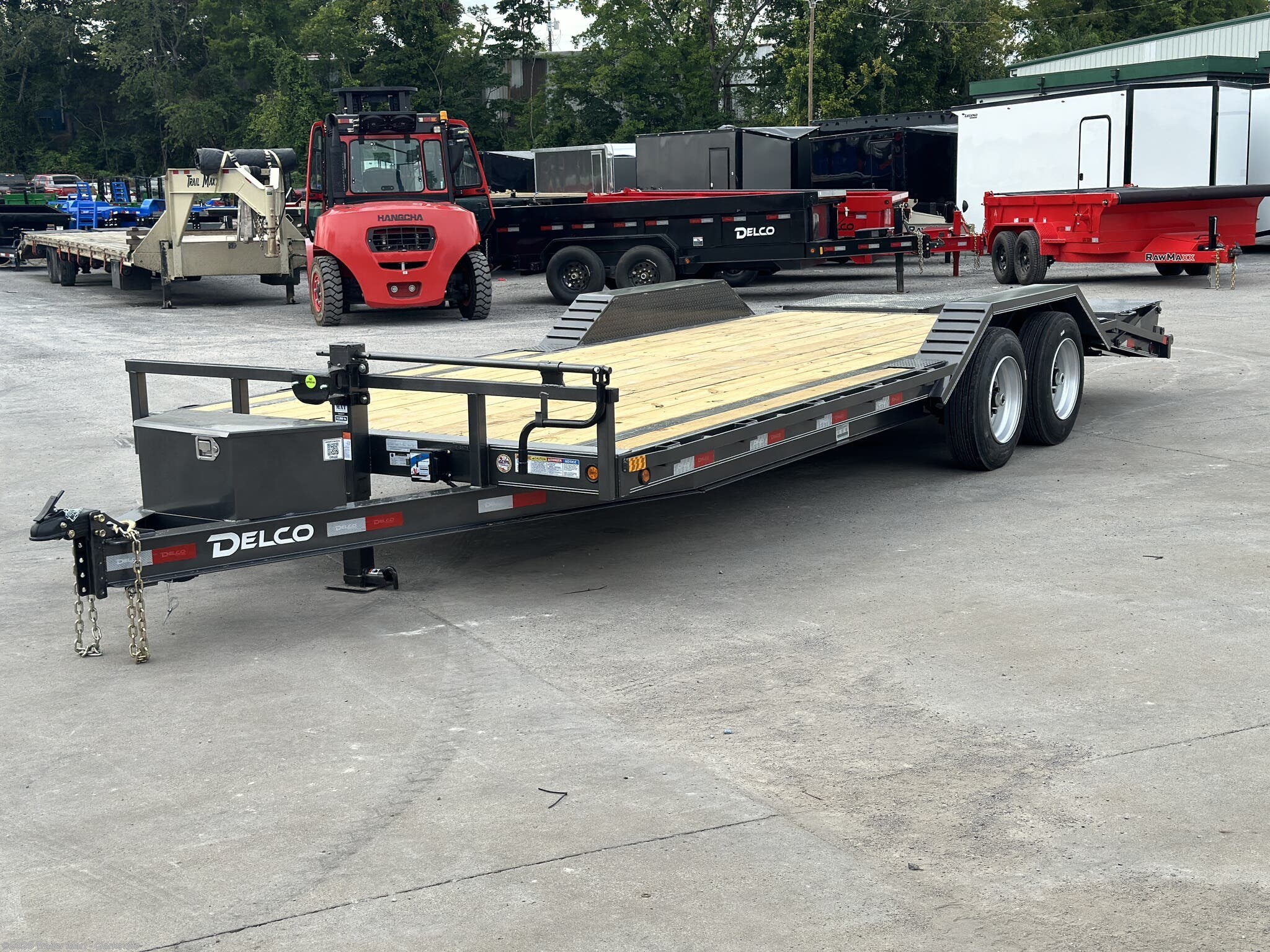 2024 C7 22&apos; Drive-Over Equipment Trailer by Delco from Trailer Mart - Clarksville in Clarksville, Tennessee