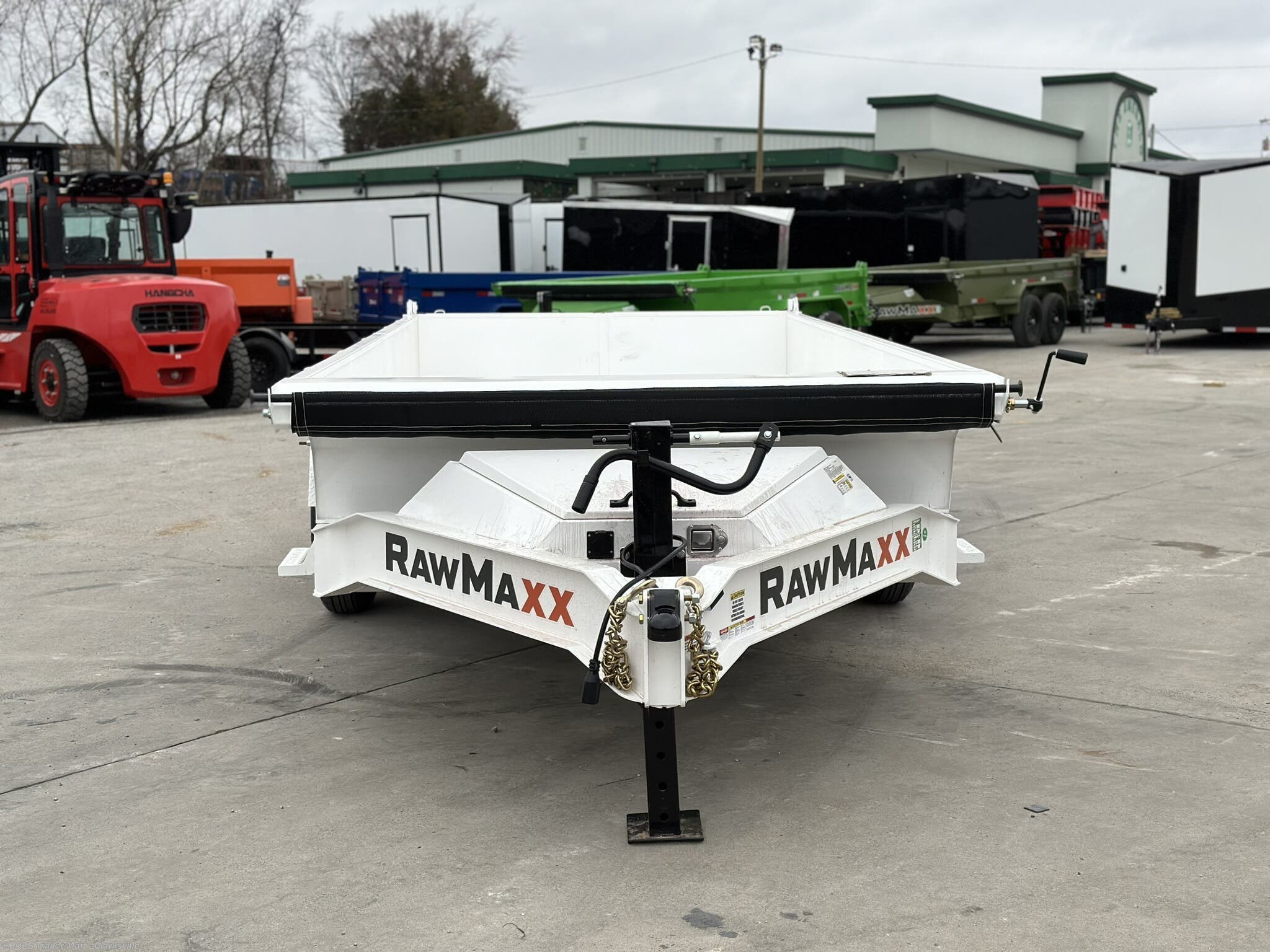2025 RawMaxx 7x14 14k LowPro Dump - New Dump Trailer for sale by Trailer Mart - Clarksville in Clarksville, Tennessee
