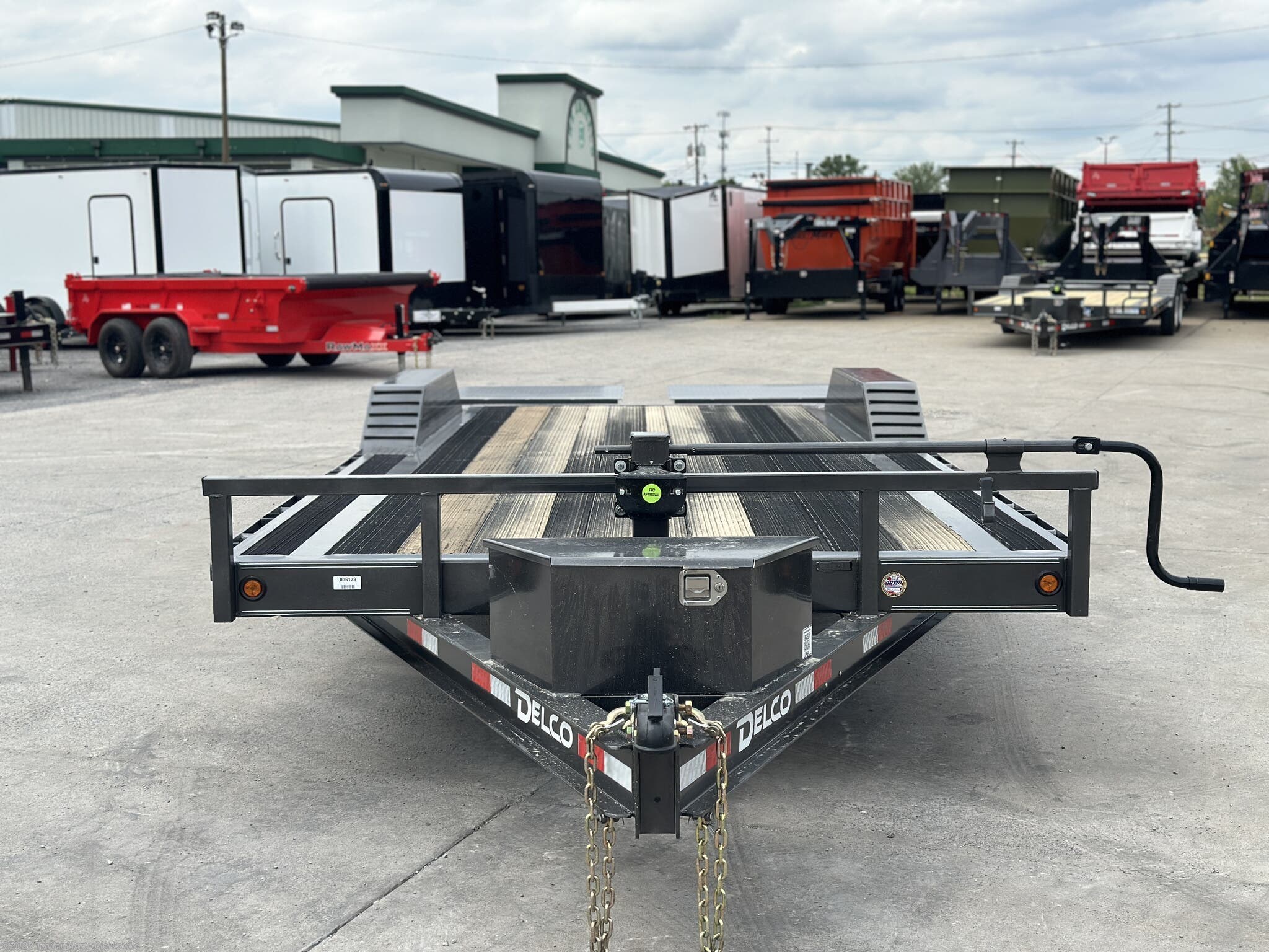 2024 Delco C7 22' 16k Drive-Over Equipment Trailer - New Equipment Trailer for sale by Trailer Mart - Clarksville in Clarksville, Tennessee