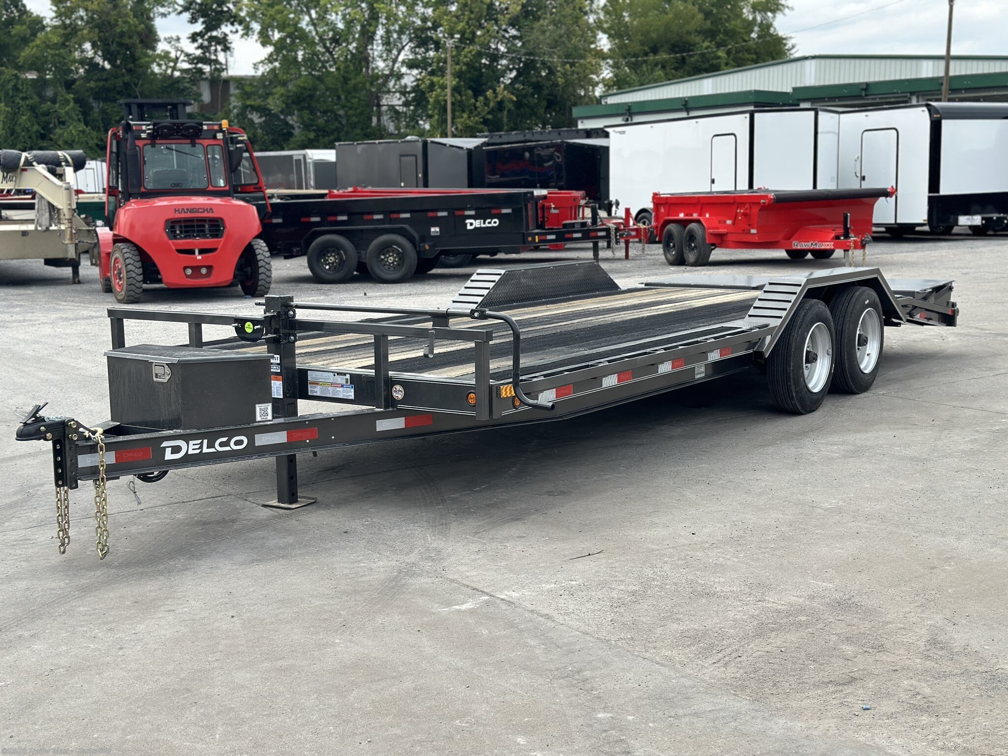 2024 C7 22' 16k Drive-Over Equipment Trailer by Delco from Trailer Mart - Clarksville in Clarksville, Tennessee