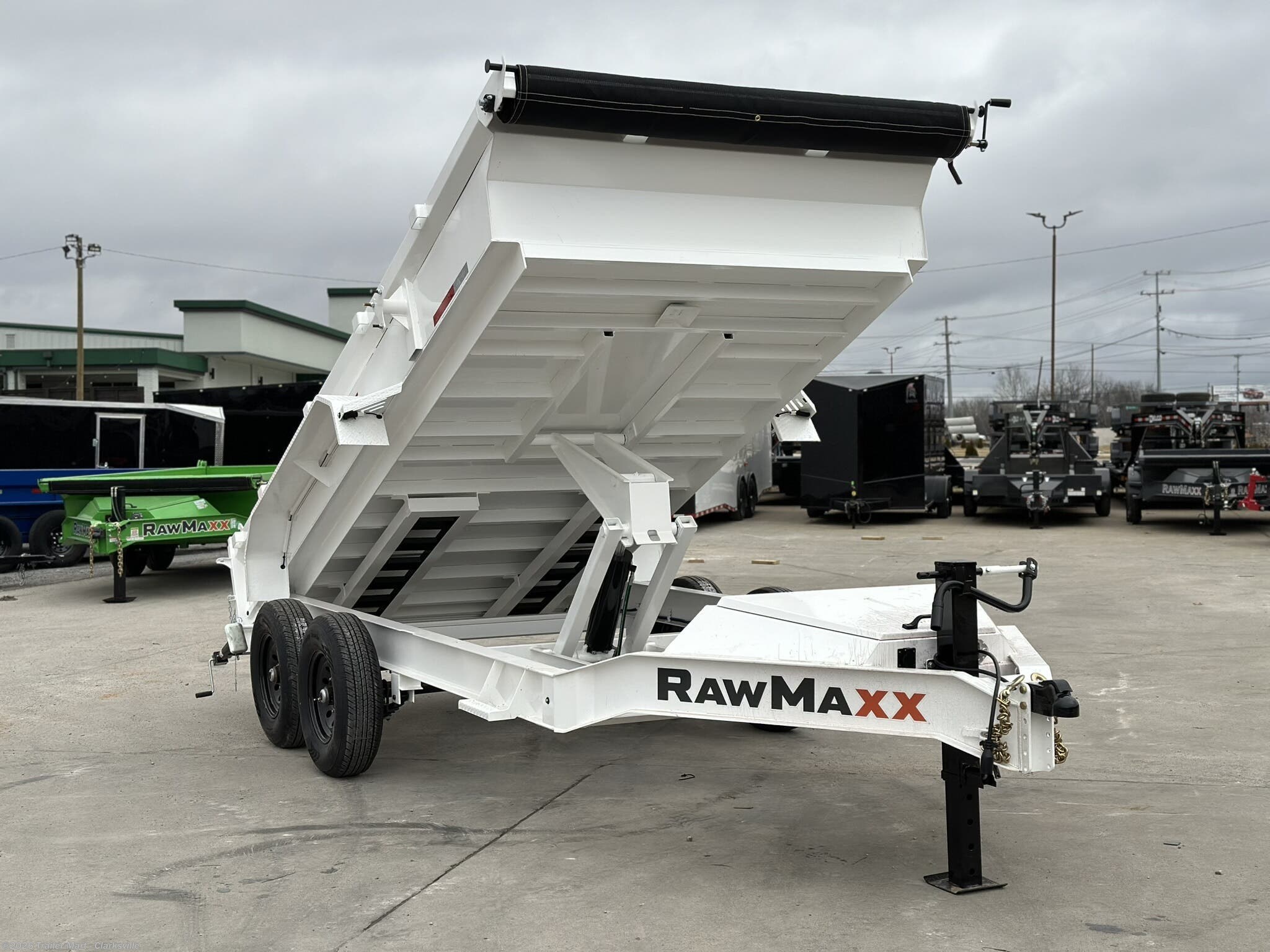 2025 7x12 14k LowPro Dump by RawMaxx from Trailer Mart - Madisonville in Madisonville, Kentucky