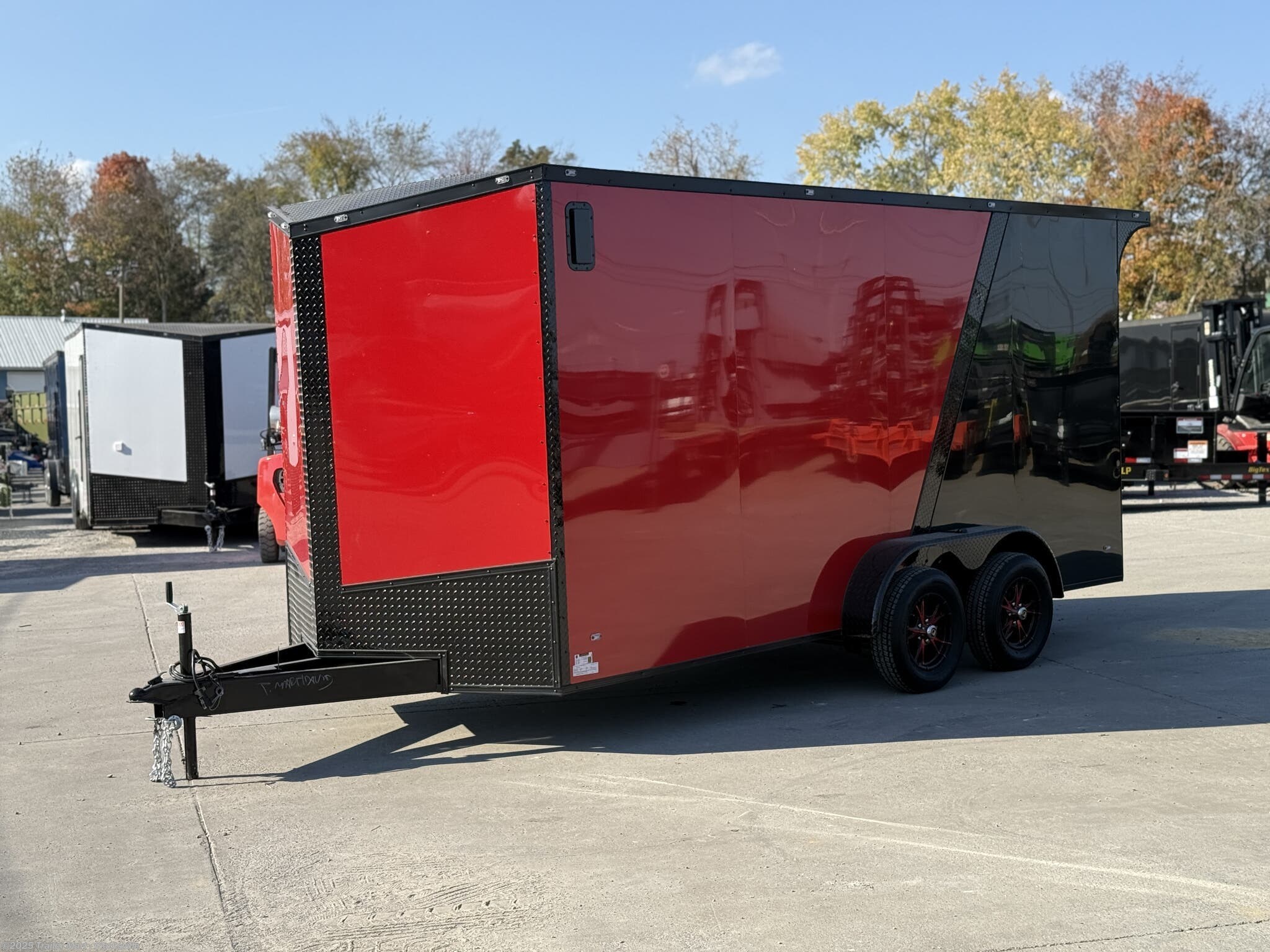 2025 Black Label 7x16&apos; Toy Hauler by Steel Pines Cargo from Trailer Mart - Clarksville in Clarksville, Tennessee
