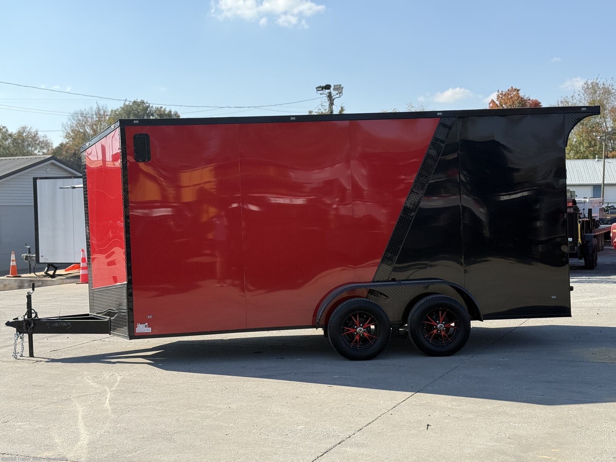 New 2025 Steel Pines Cargo Black Label 7x16&apos; Toy Hauler available in Clarksville, Tennessee