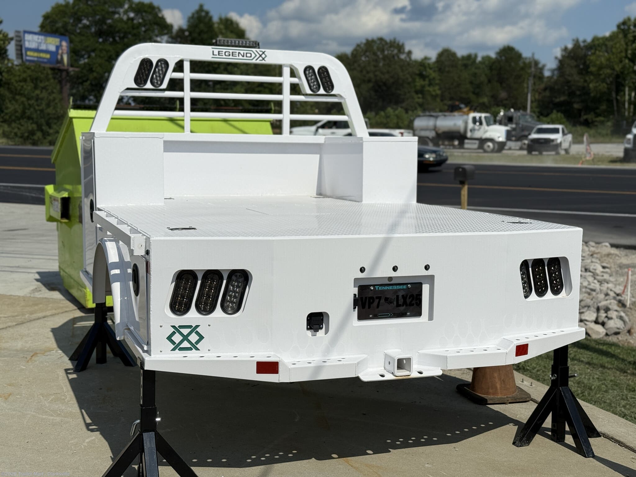 2025 Legend X Viking 2022+ Ford Long Bed Single Wheel Service Bed - New Flat Bed Body for sale by Trailer Mart - Clarksville in Clarksville, Tennessee