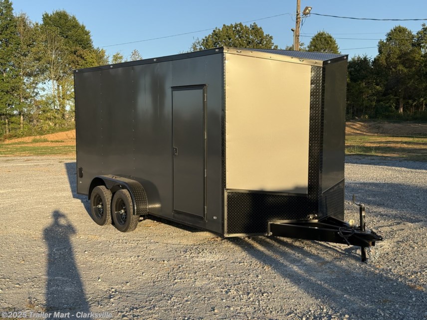 New 2025 Steel Pines Cargo Black Label 7x16&apos; Enclosed available in Clarksville, Tennessee