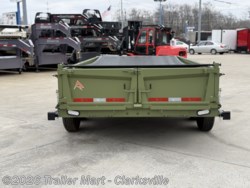 New 2024 RawMaxx 7x14 14k LowPro Dump W/ Hyd Jack available in Clarksville, Tennessee