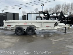 New 2024 RawMaxx 7x14 14k LowPro Dump W/ Hyd Jack available in Clarksville, Tennessee