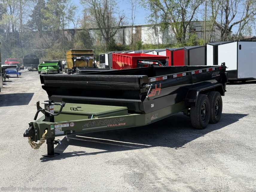 New 2025 Horizon Trailers LZ7 14' 14k Dump available in Clarksville, Tennessee