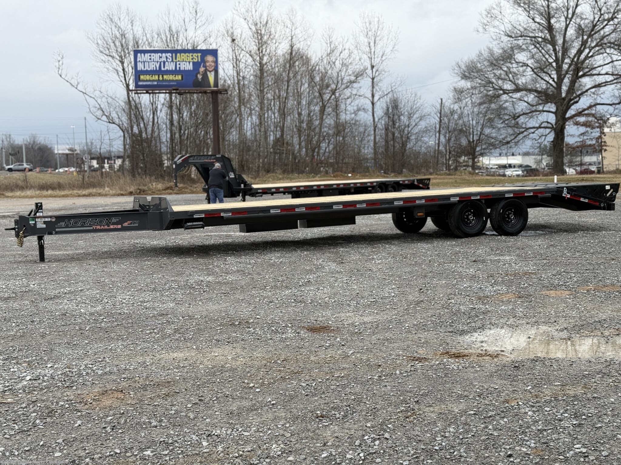 New 2025 Horizon Trailers FTZ 25+5' FTZ 15K Deckover available in Madisonville, Kentucky