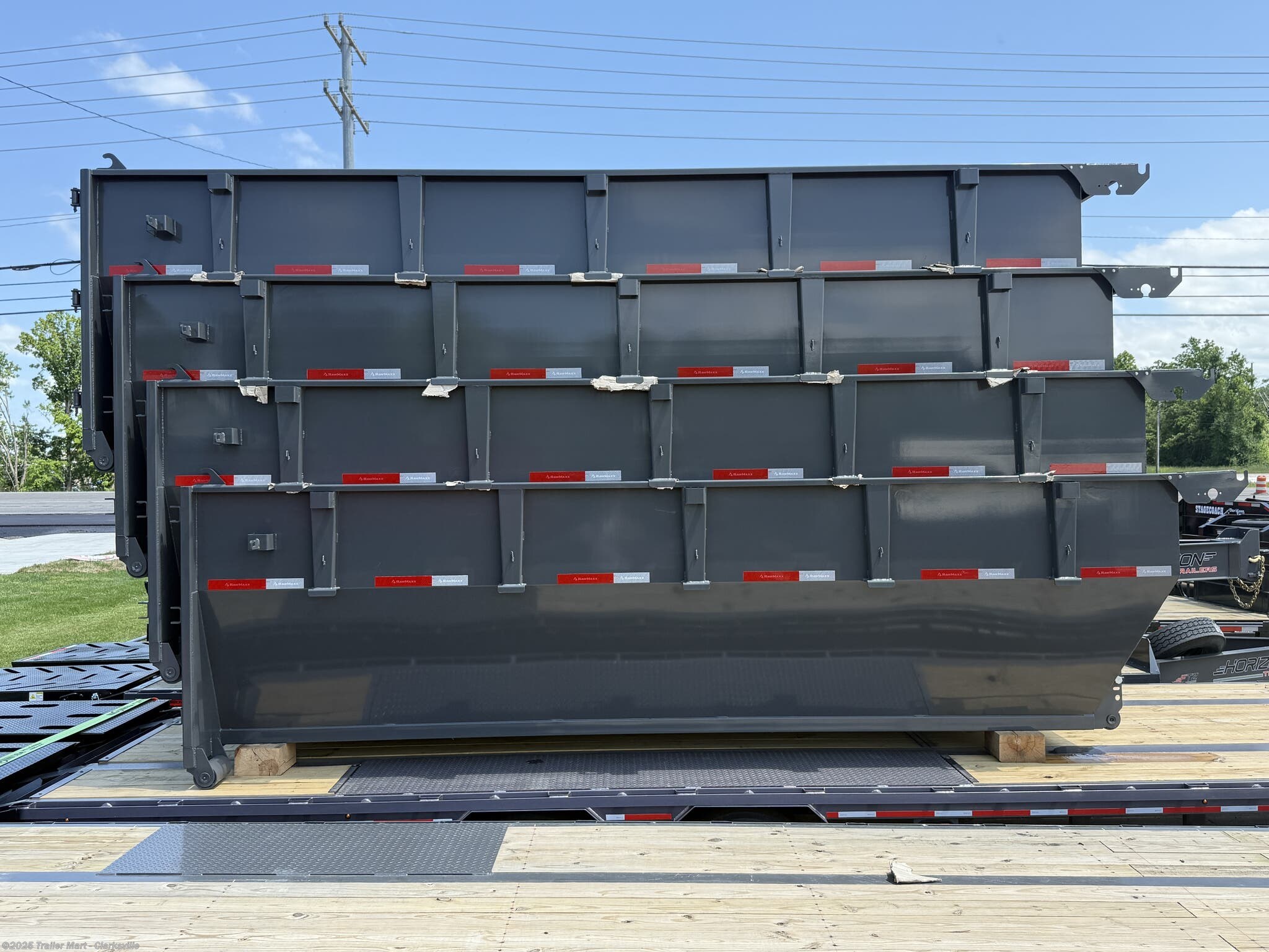 2025 RawMaxx RDX 16&apos; Bin - New Roll-Off Trailer for sale by Trailer Mart - Clarksville in Clarksville, Tennessee