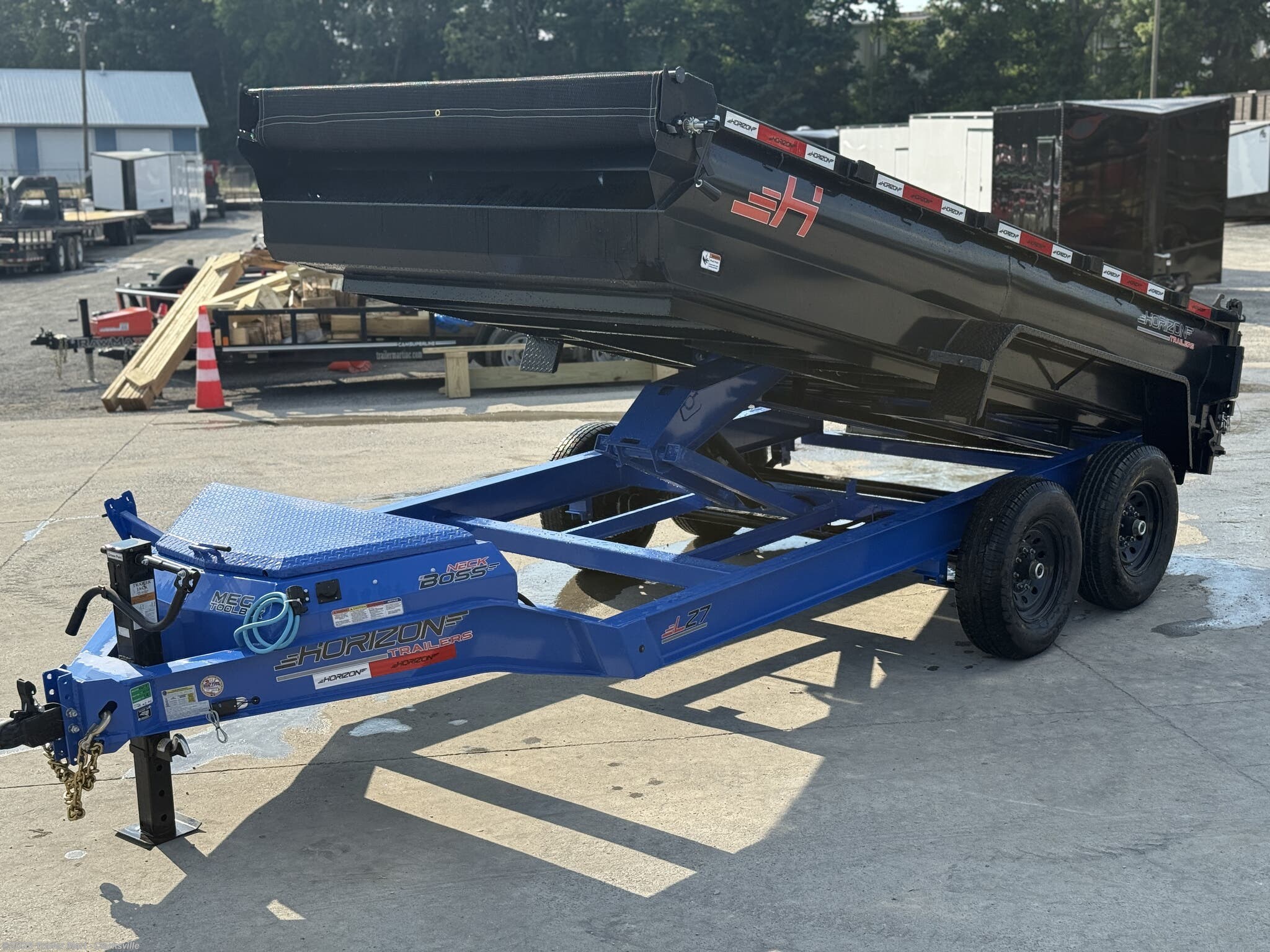 2025 LZ7 14&apos; 14K Neck Boss Dump by Horizon Trailers from Trailer Mart - Clarksville in Clarksville, Tennessee
