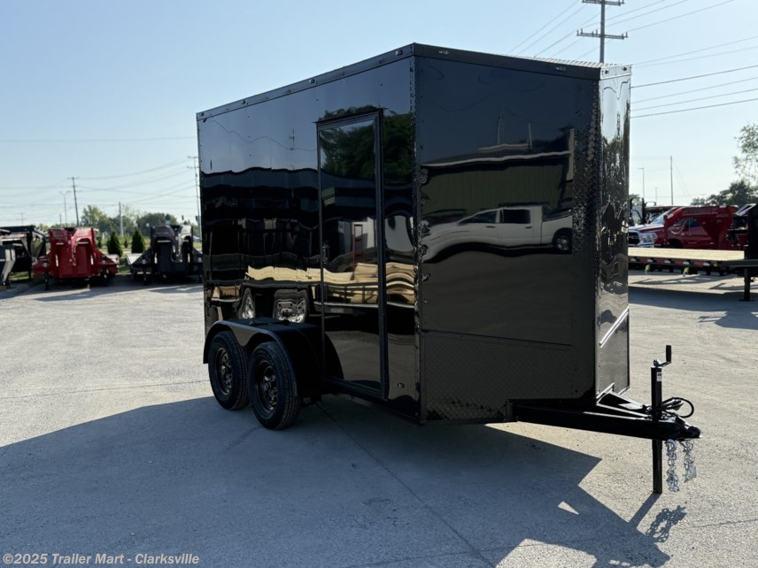 New 2025 Steel Pines Cargo Black Label 6x12&apos; Enclosed available in Clarksville, Tennessee