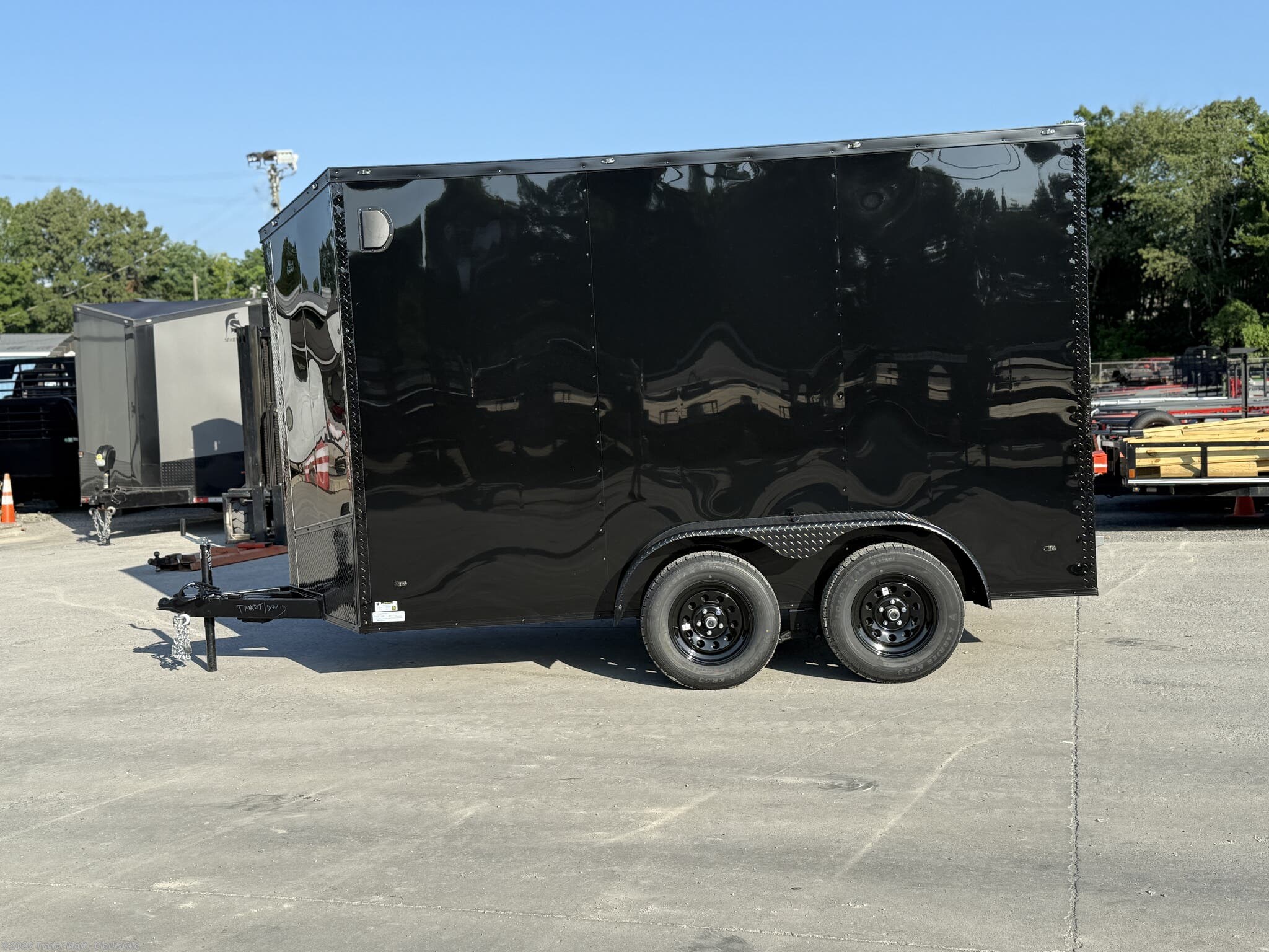 New 2025 Steel Pines Cargo Black Label 6x12' Enclosed available in Clarksville, Tennessee