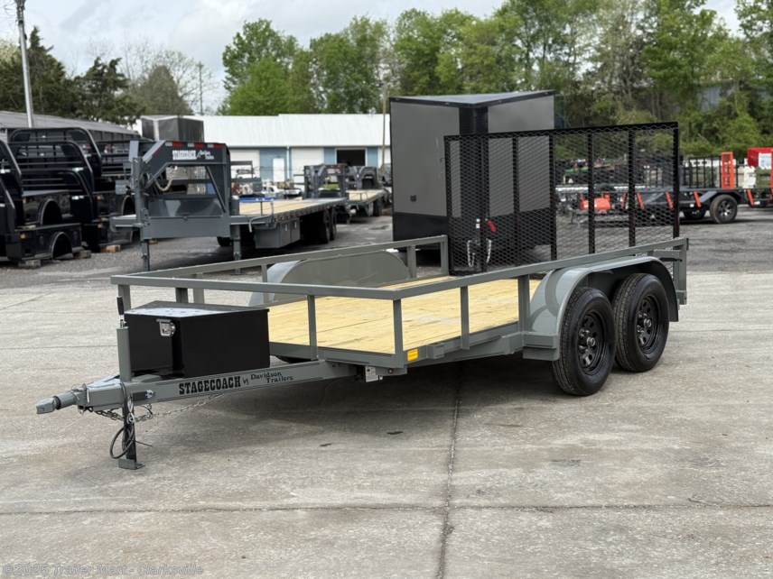 New 2025 Davidson Trailers 83&quot;x14&apos; Stagecoach Tandem Utility available in Clarksville, Tennessee