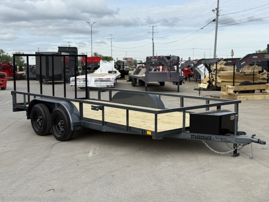 New 2025 Davidson Trailers 83&quot;x16&apos; Stagecoach Tandem Utility available in Clarksville, Tennessee
