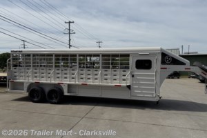 2026 Swift Built 24' Swift Stock / Tack 3 Horse Hauler