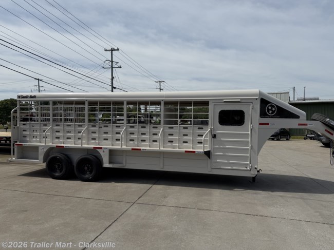 2026 Swift Built 24' Swift Stock / Tack 3 Horse Hauler