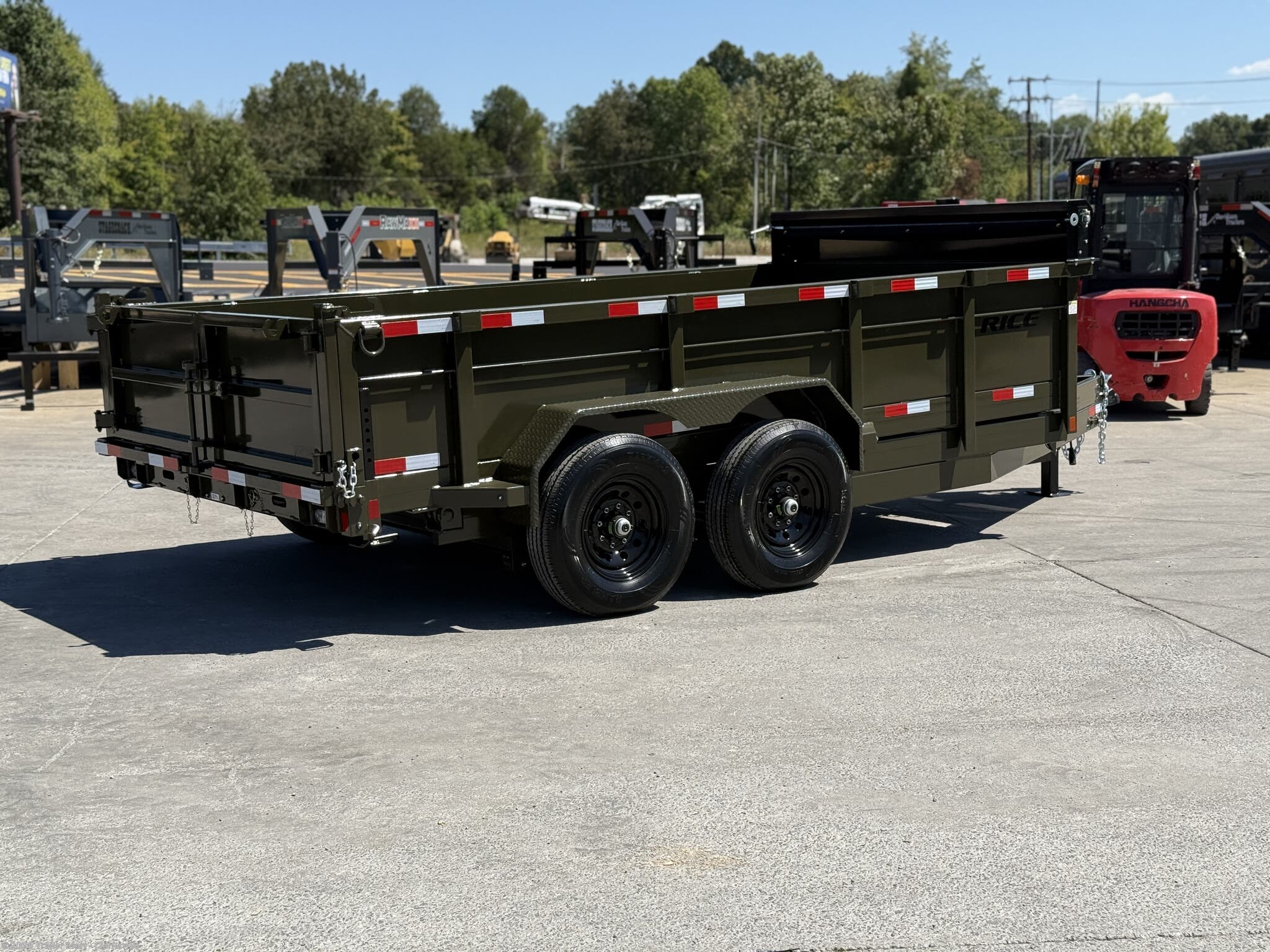 2026 14k HD Dump 14&apos; Telescopic HD Dump by Rice Trailers from Trailer Mart - Clarksville in Clarksville, Tennessee