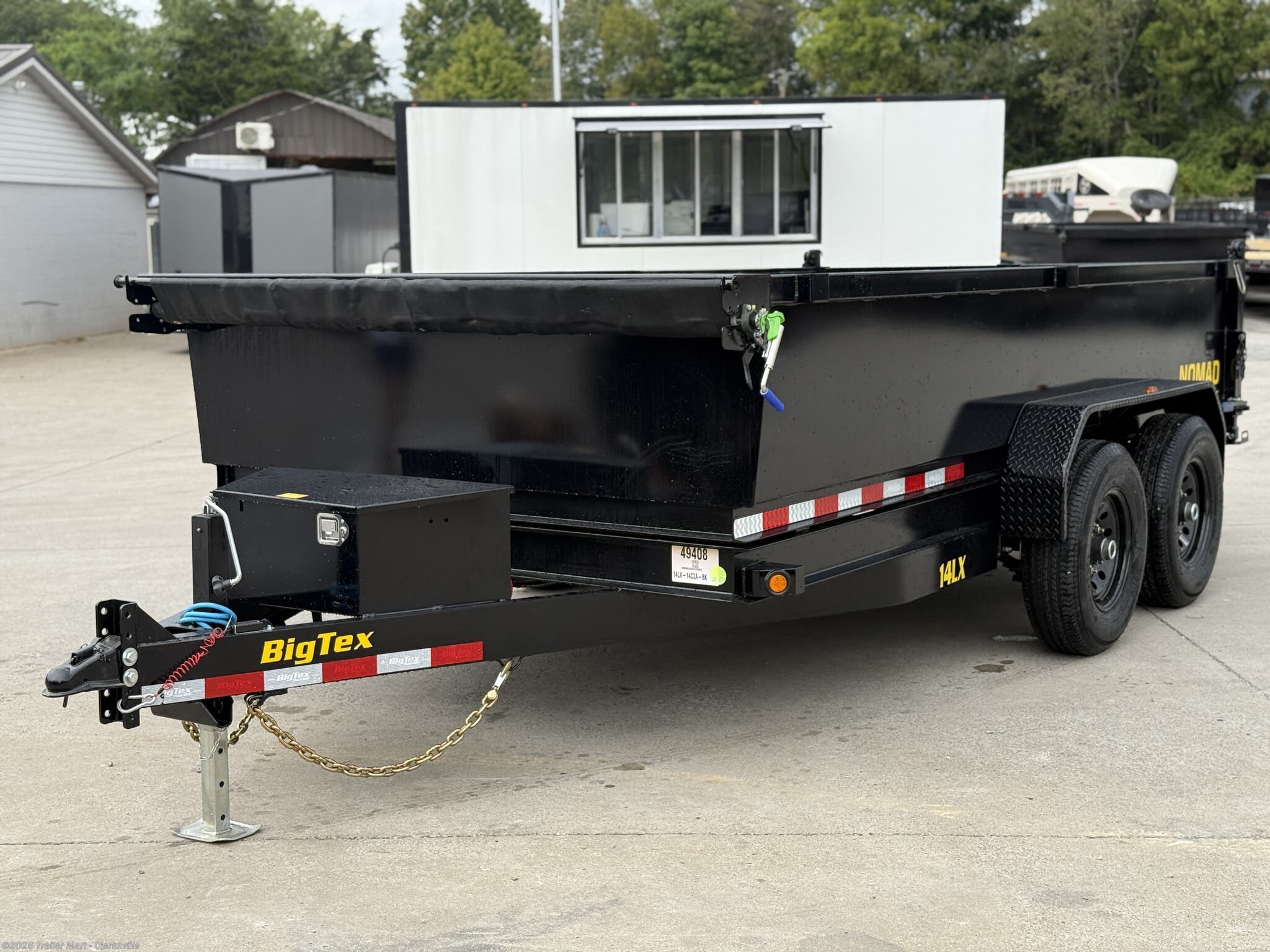 2026 7x14 Nomad 14k Dump Trailer by Big Tex from Trailer Mart - Clarksville in Clarksville, Tennessee