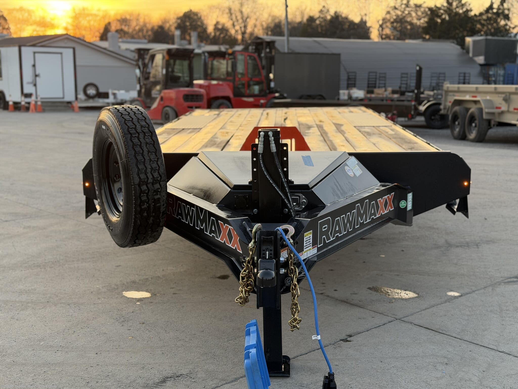 2026 RawMaxx DOX 20' 14k Mid-Knight Series - New Equipment Trailer for sale by Trailer Mart - Clarksville in Clarksville, Tennessee