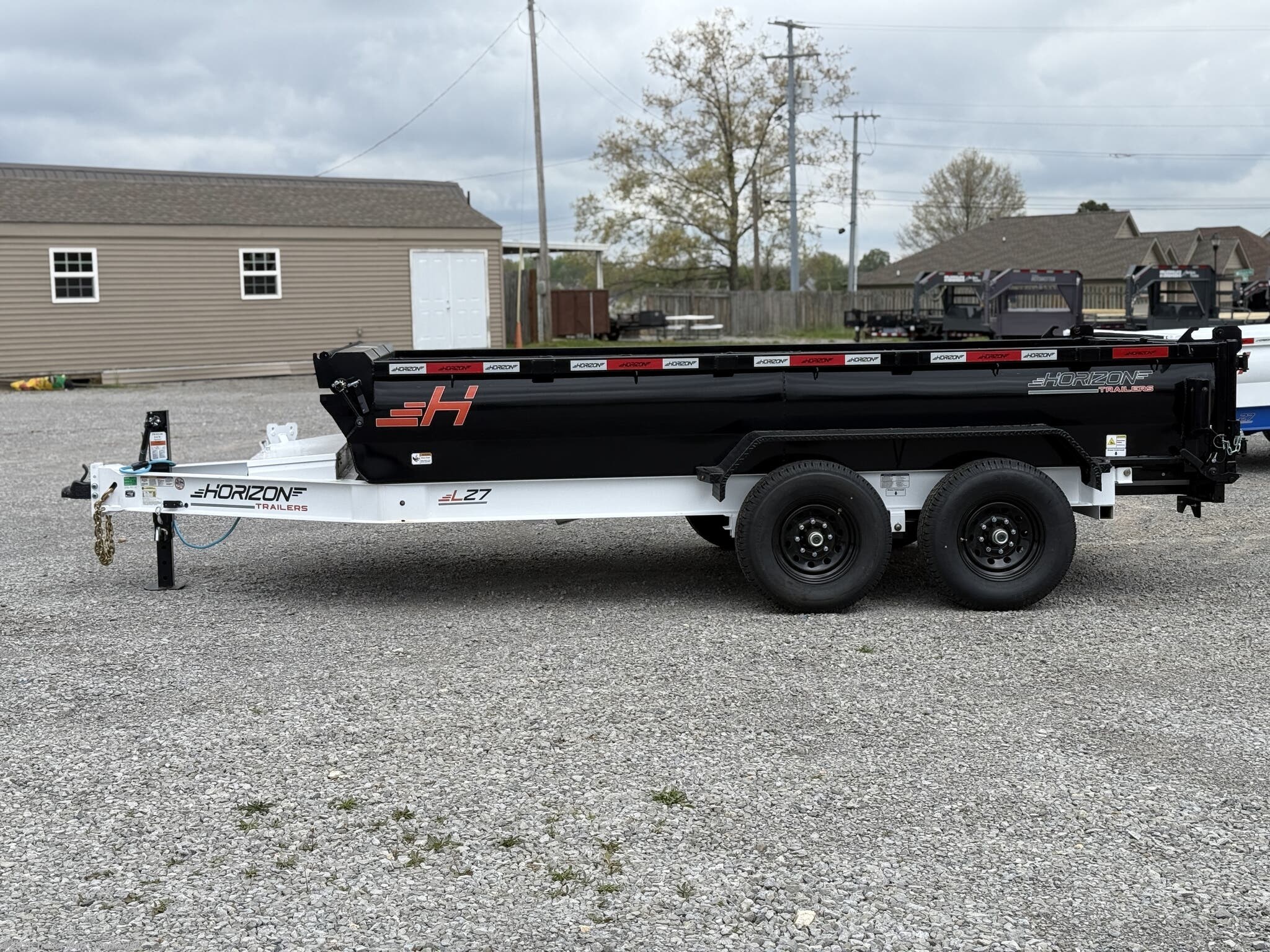 New 2025 Horizon Trailers LZ7 14' 14K Dump available in Clarksville, Tennessee