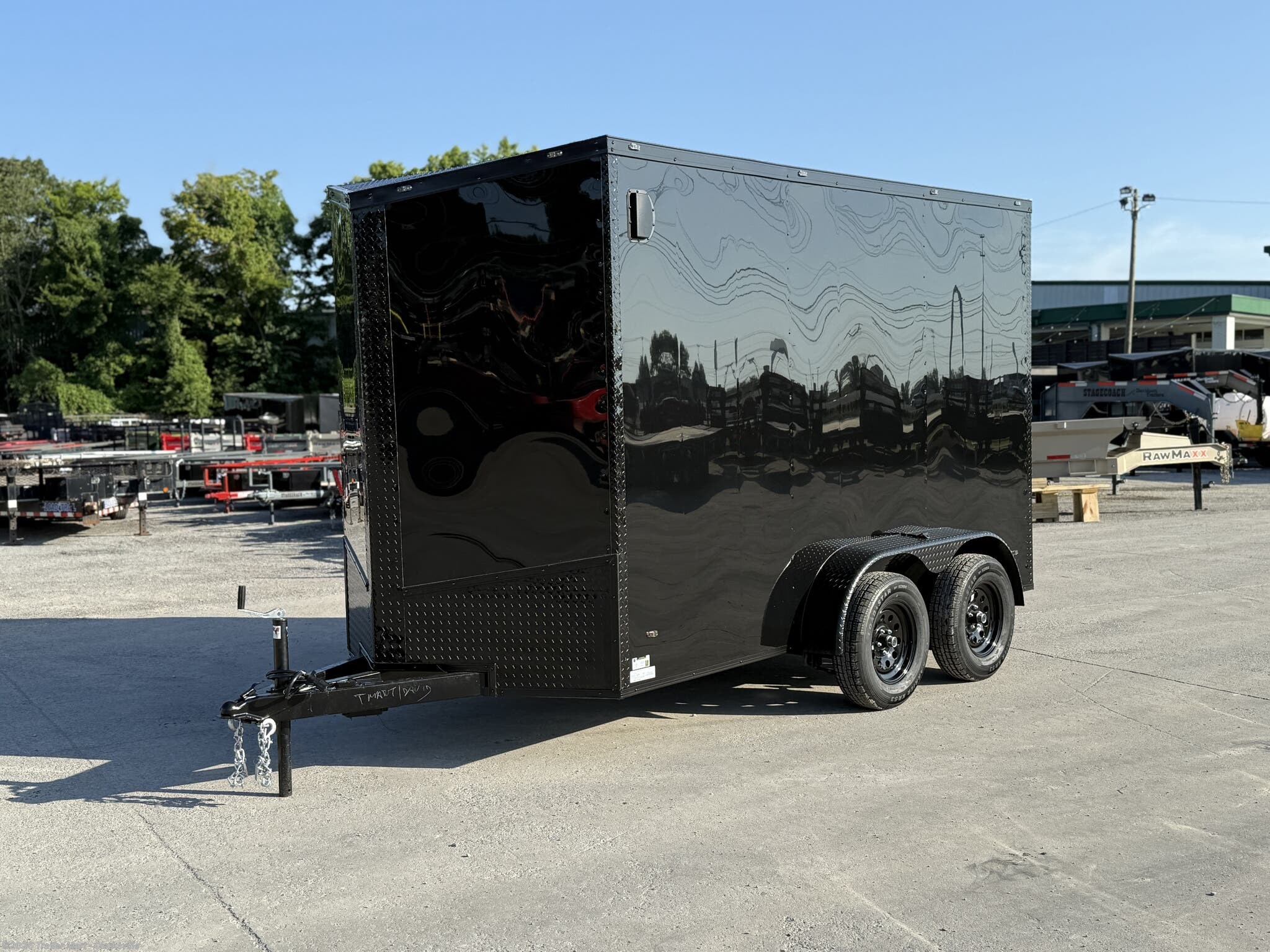 2026 Black Label 6x12' Enclosed by Steel Pines Cargo from Trailer Mart - Clarksville in Clarksville, Tennessee