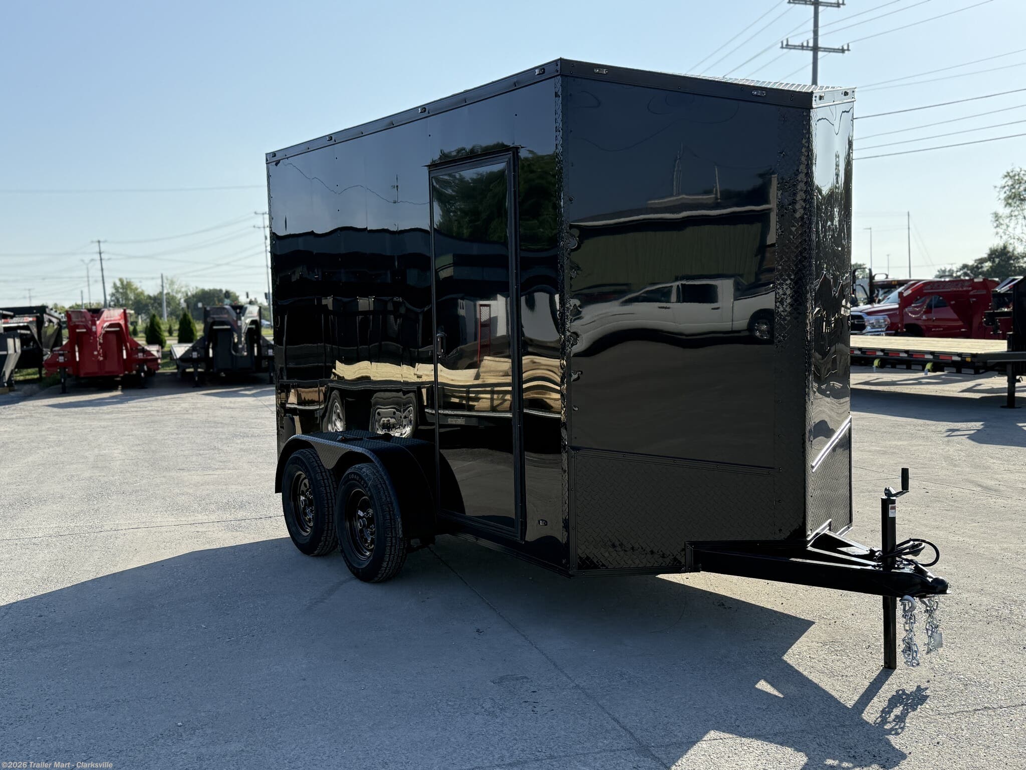 2026 Steel Pines Cargo Black Label 6x12' Enclosed