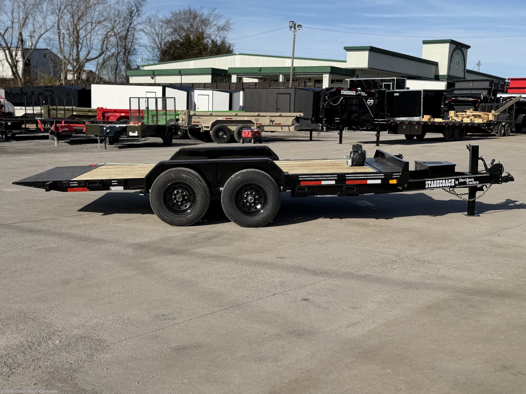 New 2026 Davidson Trailers 16' 14k Tilt Deck Skid Hauler available in Clarksville, Tennessee