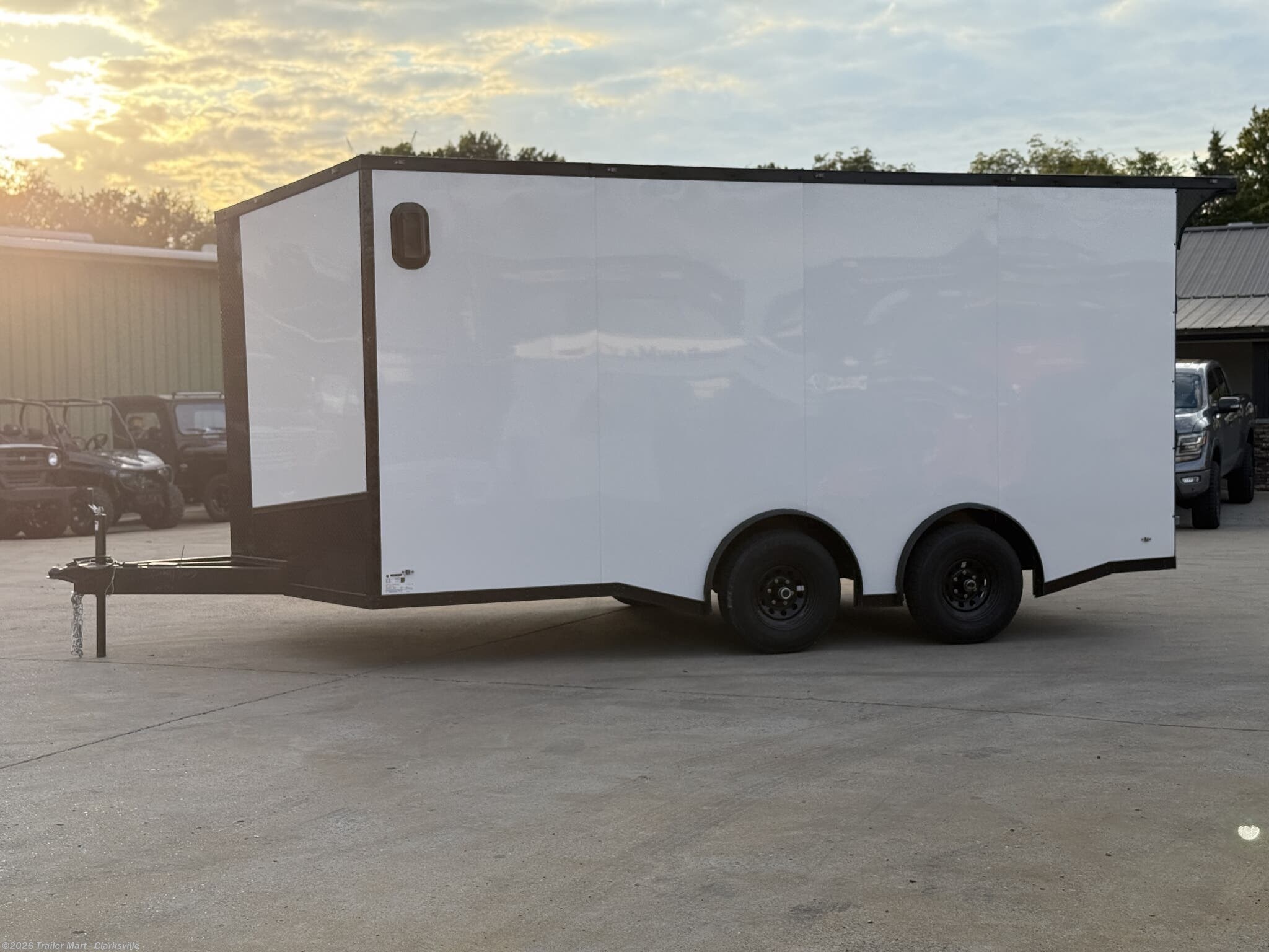 New 2026 Steel Pines Cargo Black Label 8.5x16 Finished Toy Hauler available in Clarksville, Tennessee