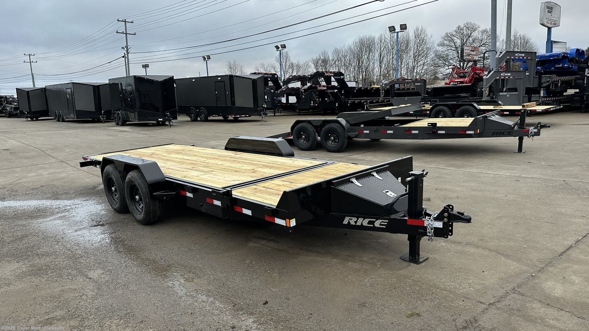 2026 Rice Trailers 16+4 7Ton Split Tilt