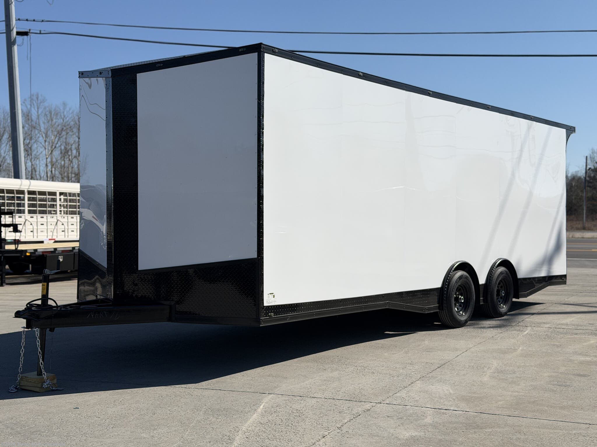 2026 Steel Pines Cargo Black Label 8.5x24' 7’6” Interior Enclosed