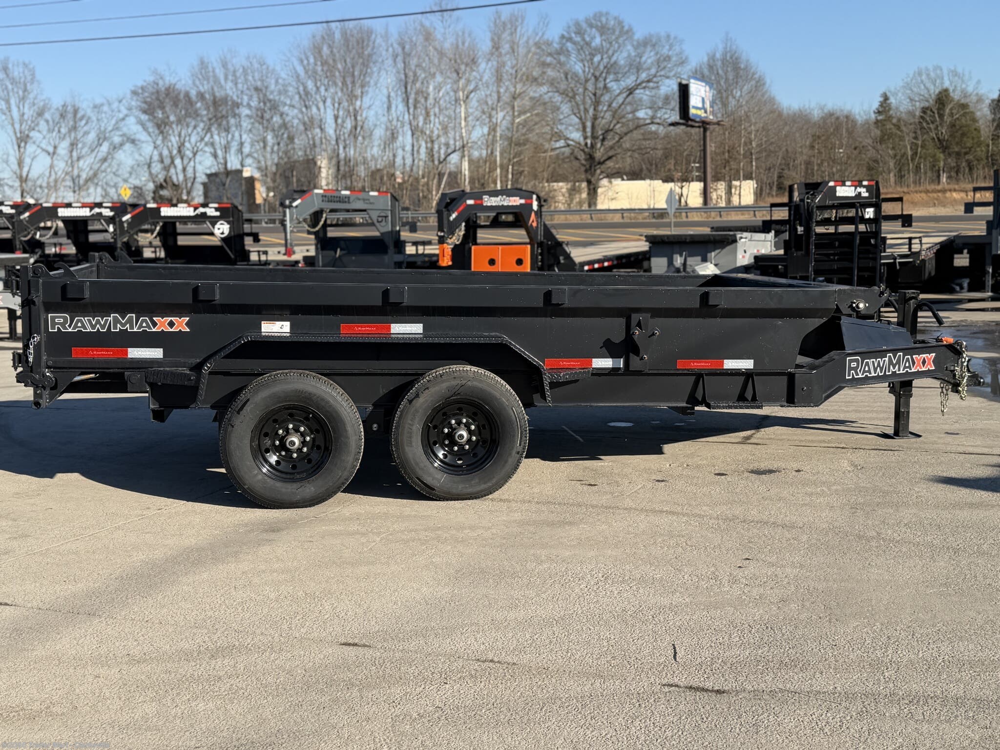 2026 Knight Edition 7x14 14k Dump by RawMaxx from Trailer Mart - Clarksville in Clarksville, Tennessee