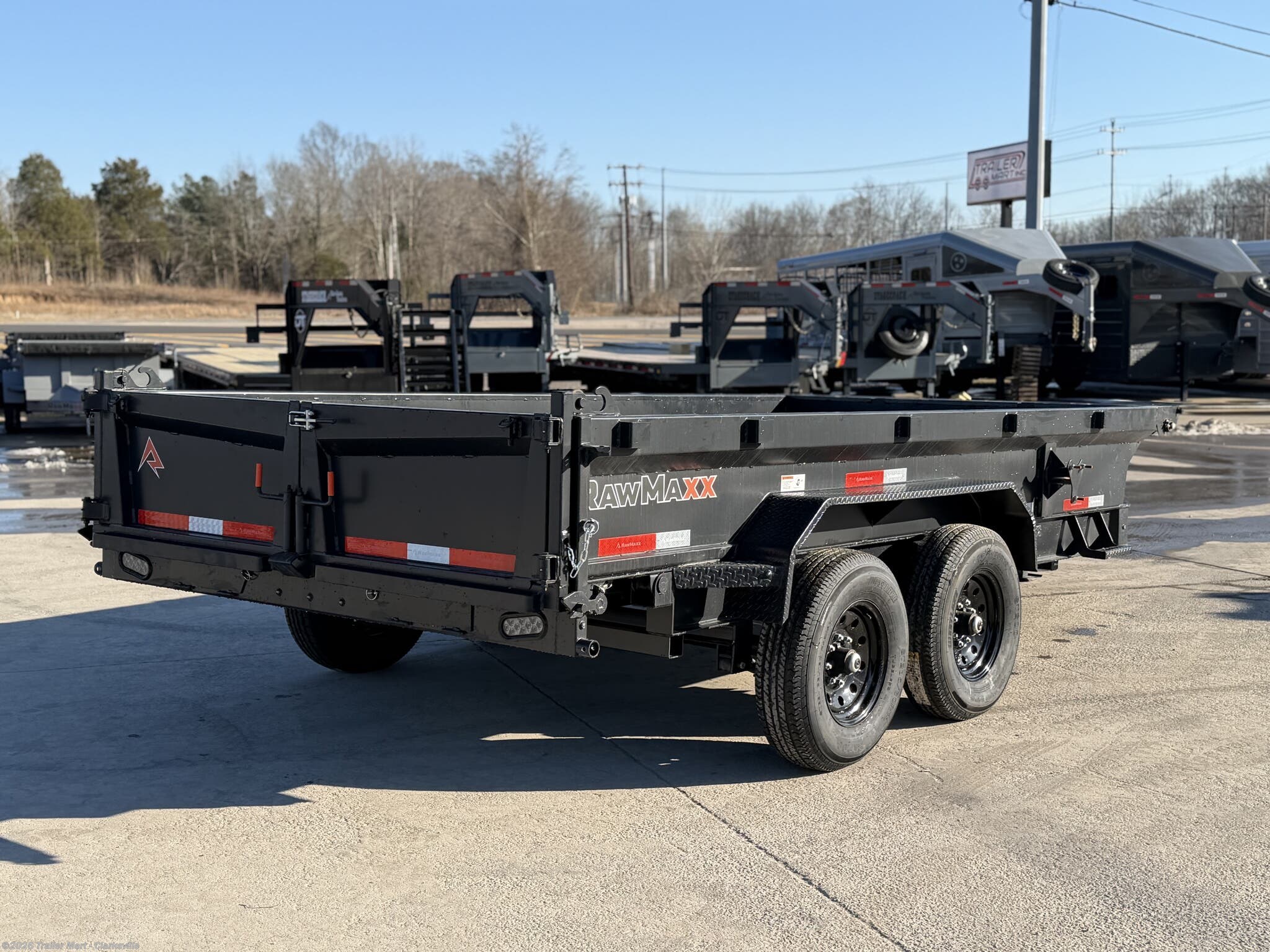 New 2026 RawMaxx Knight Edition 7x14 14k Dump available in Clarksville, Tennessee