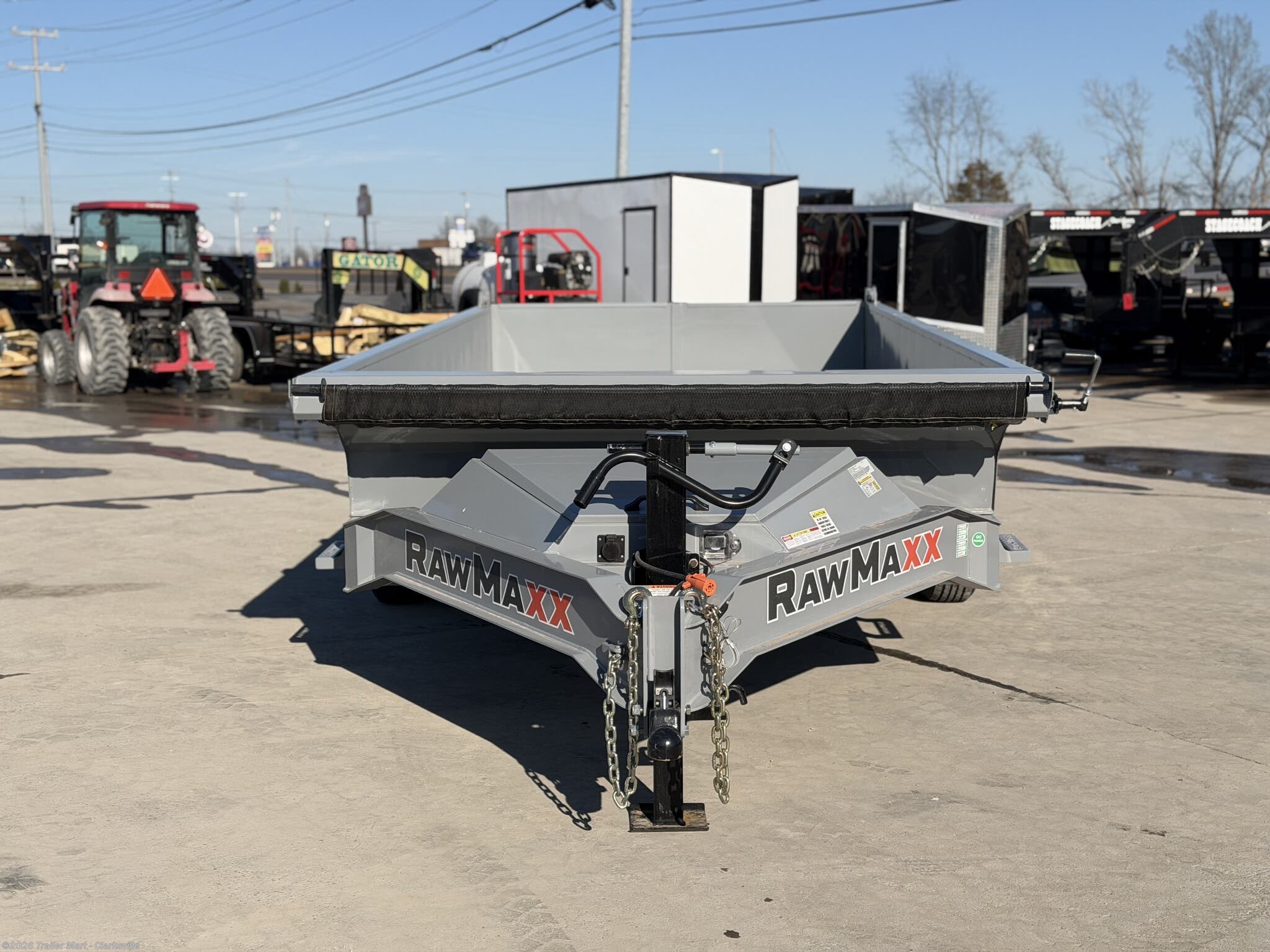 2026 RawMaxx GDX 7x14 14k Dump - New Dump Trailer for sale by Trailer Mart - Clarksville in Clarksville, Tennessee
