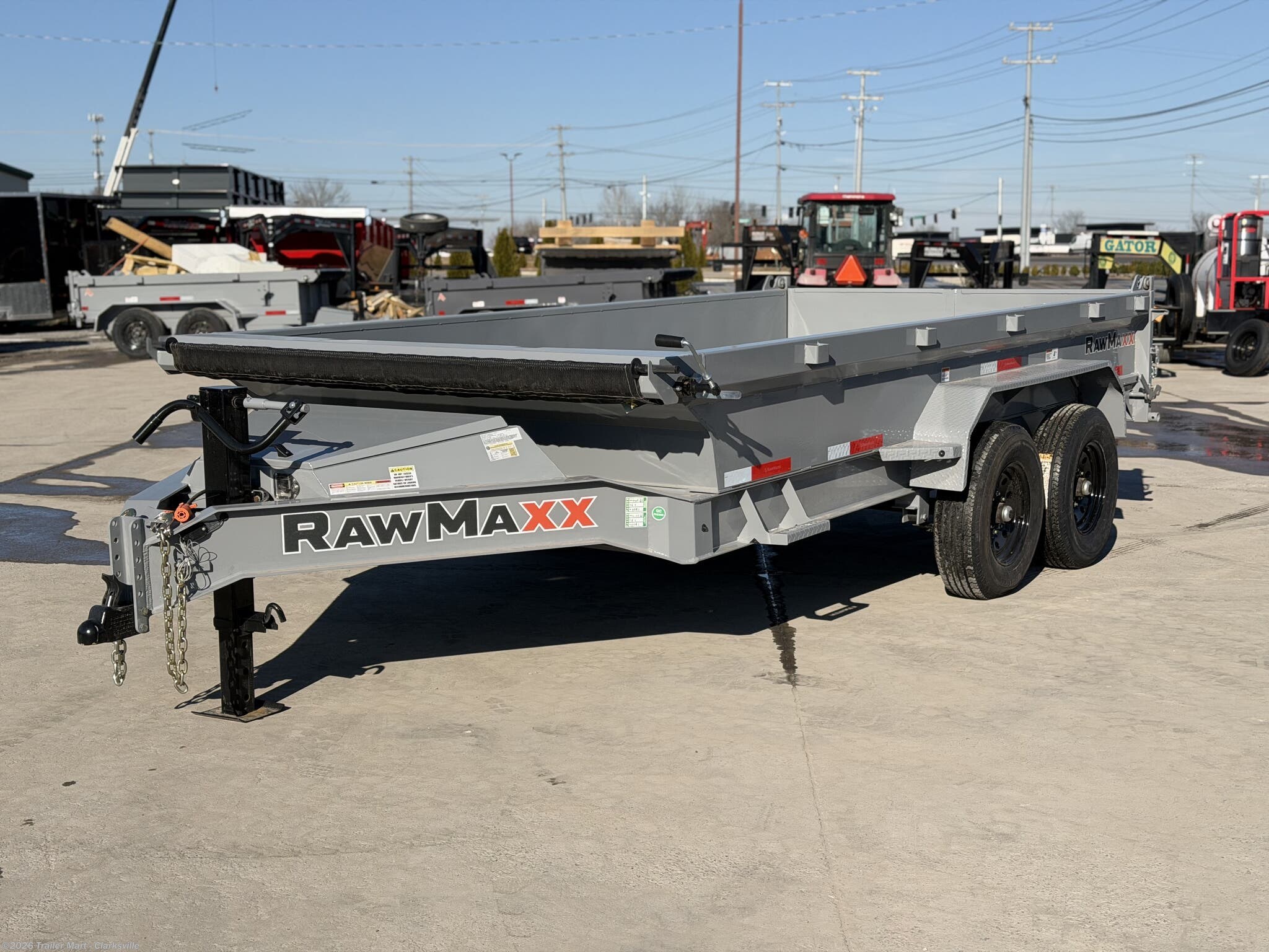 2026 GDX 7x14 14k Dump by RawMaxx from Trailer Mart - Clarksville in Clarksville, Tennessee