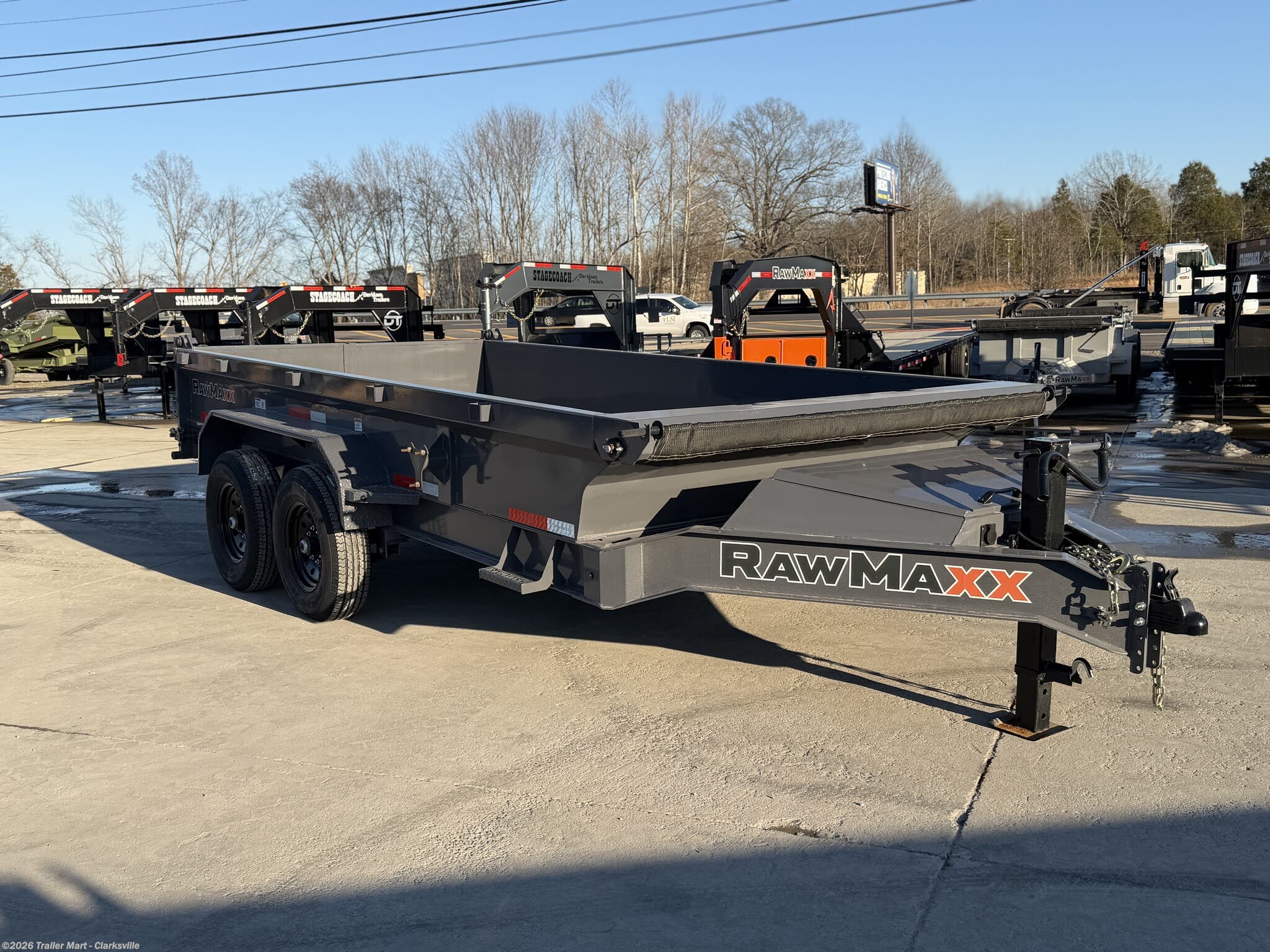 2026 GDX 7x14 14k Dump by RawMaxx from Trailer Mart - Clarksville in Clarksville, Tennessee