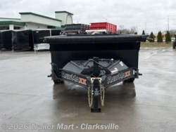 2026 RawMaxx Knight Edition 7x14 14k MidSide Dump - New Dump Trailer for sale by Trailer Mart - Clarksville in Clarksville, Tennessee