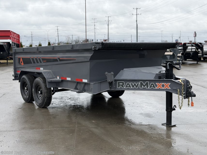 New 2026 RawMaxx Knight Edition 7x14 14k MidSide Dump available in Clarksville, Tennessee