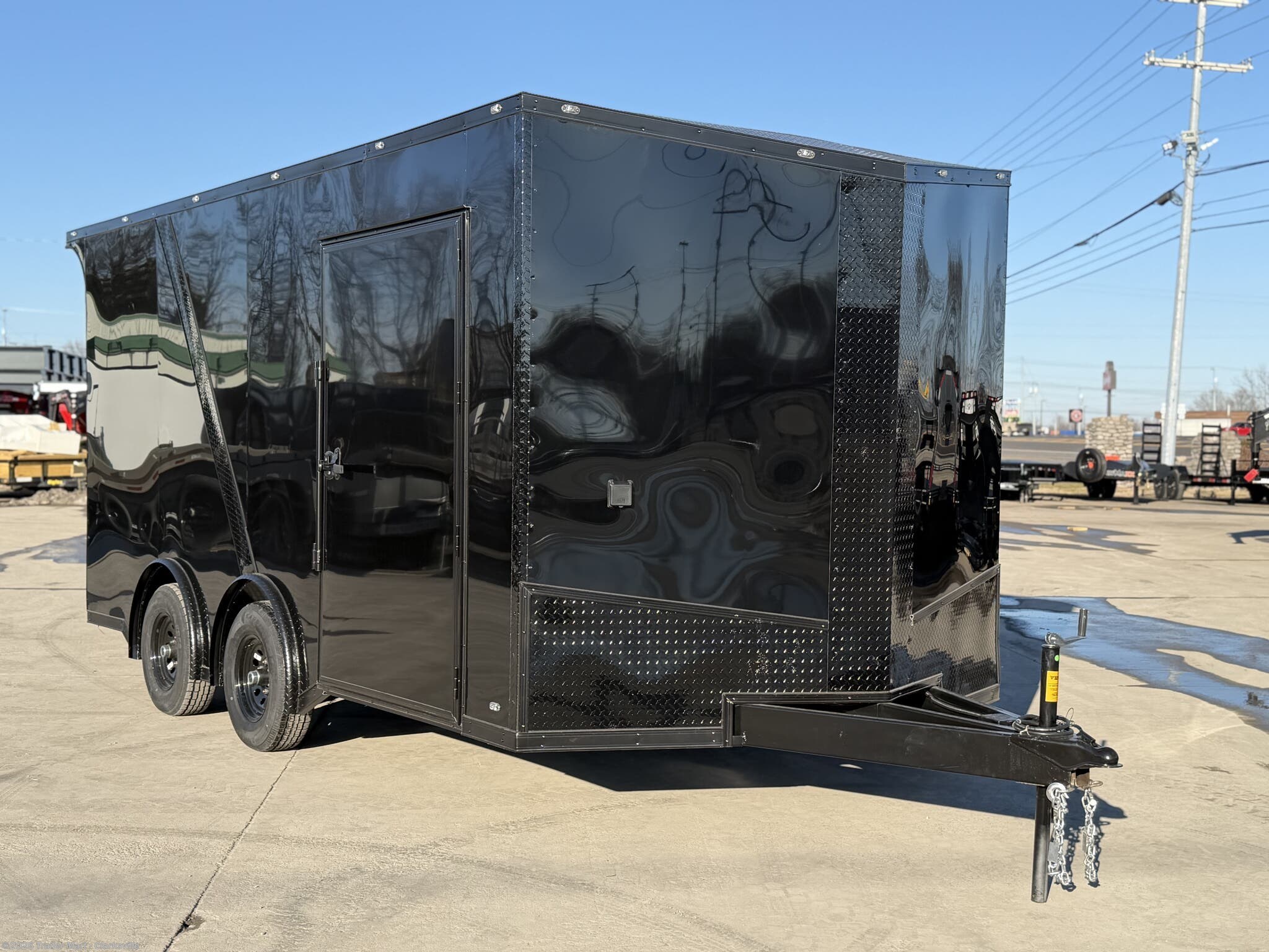 2026 Steel Pines Cargo Black Label 8.5X16 Toy Hauler