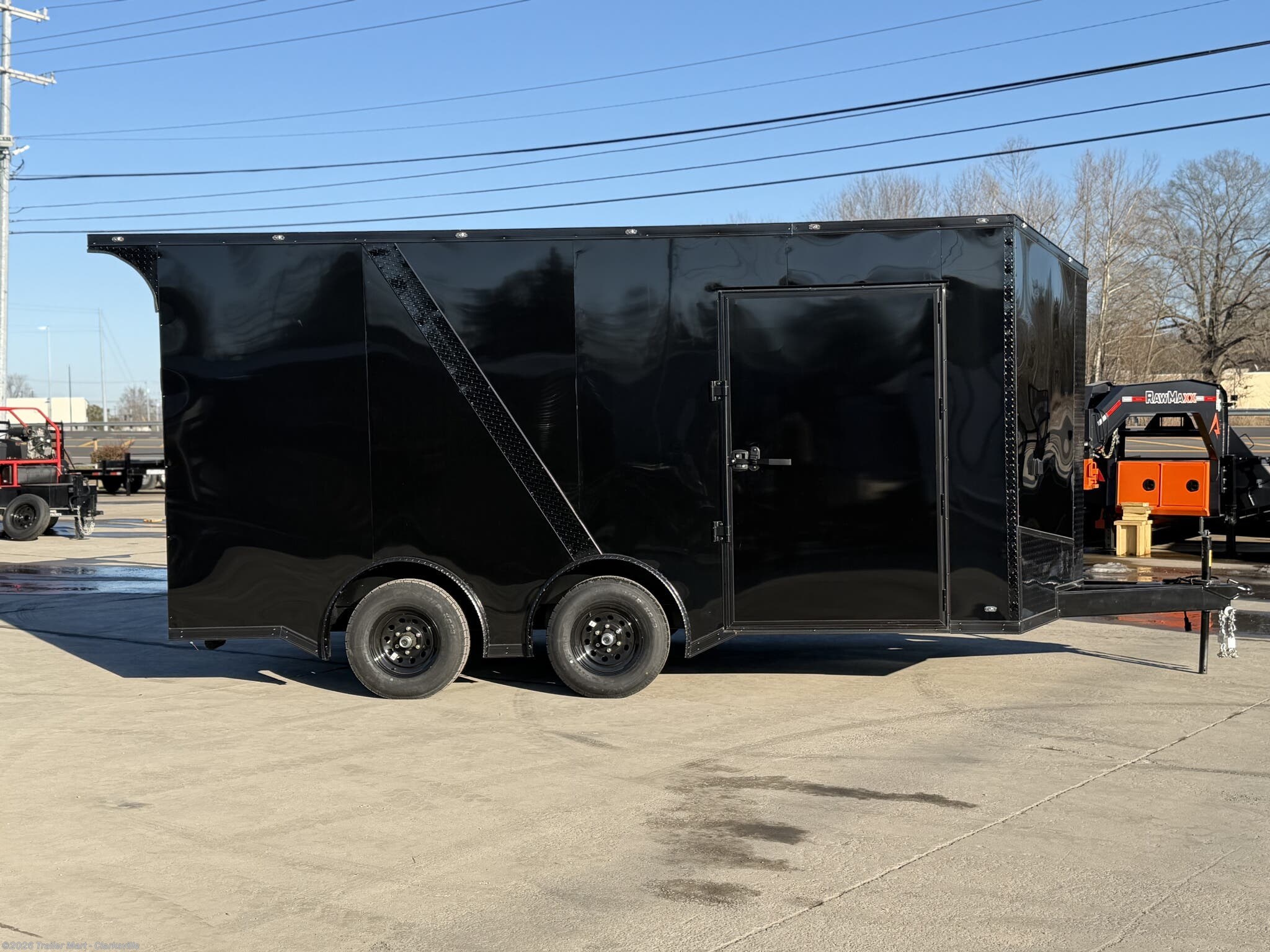 2026 Steel Pines Cargo Black Label 8.5X16 Toy Hauler - New Cargo Trailer for sale by Trailer Mart - Clarksville in Clarksville, Tennessee
